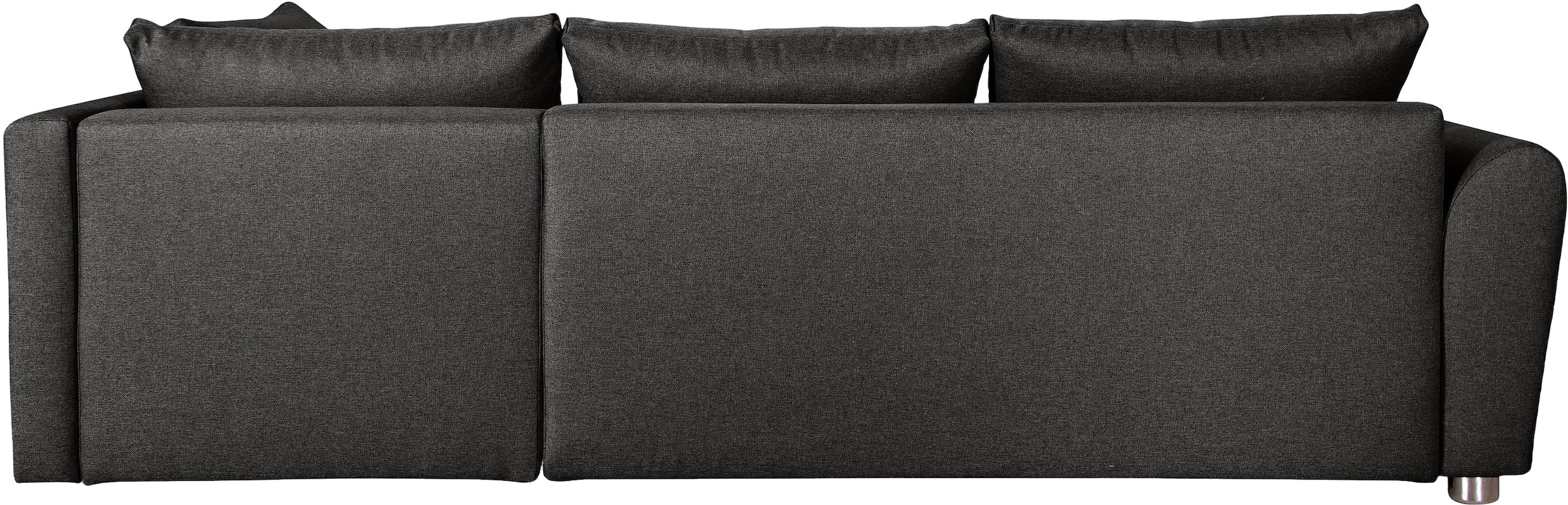 COLLECTION AB Ecksofa »Jana L-Form«, inkl. Bettfunktion,Bettkasten und Bonnelfederkern