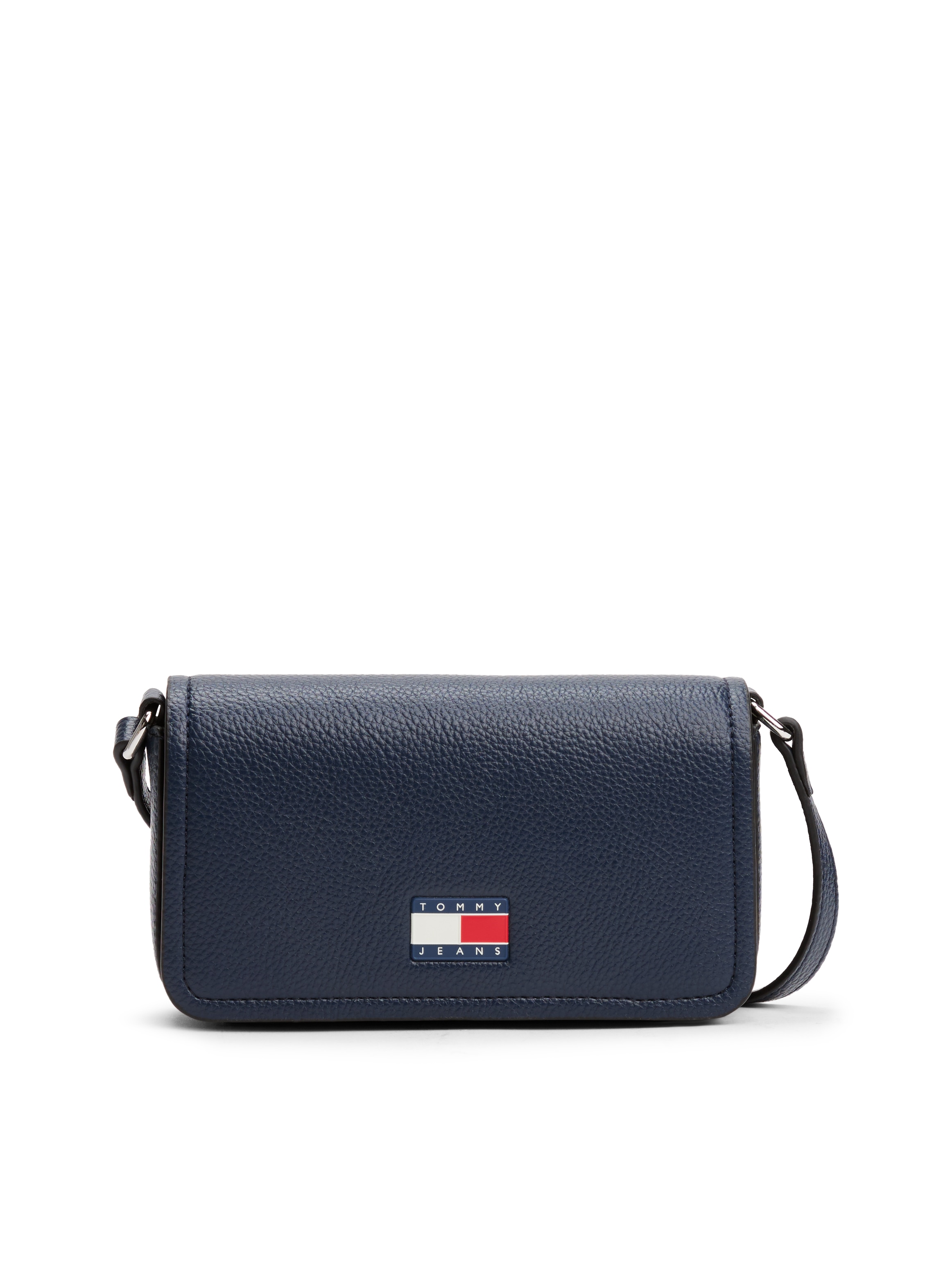 Tommy Jeans Umhängetasche »TJW MUST FLAP CROSSOVER« , Damen Schultertasche, Minibag mit Tommy-Schmuckemblem