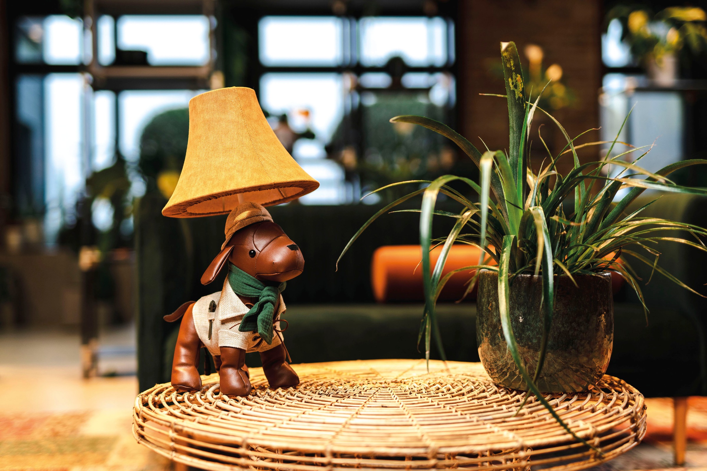 Happy Lamps for smiling eyes LED Tischleuchte »Spike der Jagdhund«, 1 flammig, Leuchtmittel GU 5,3 | LED fest integriert, Hochwertig, Einzigartig