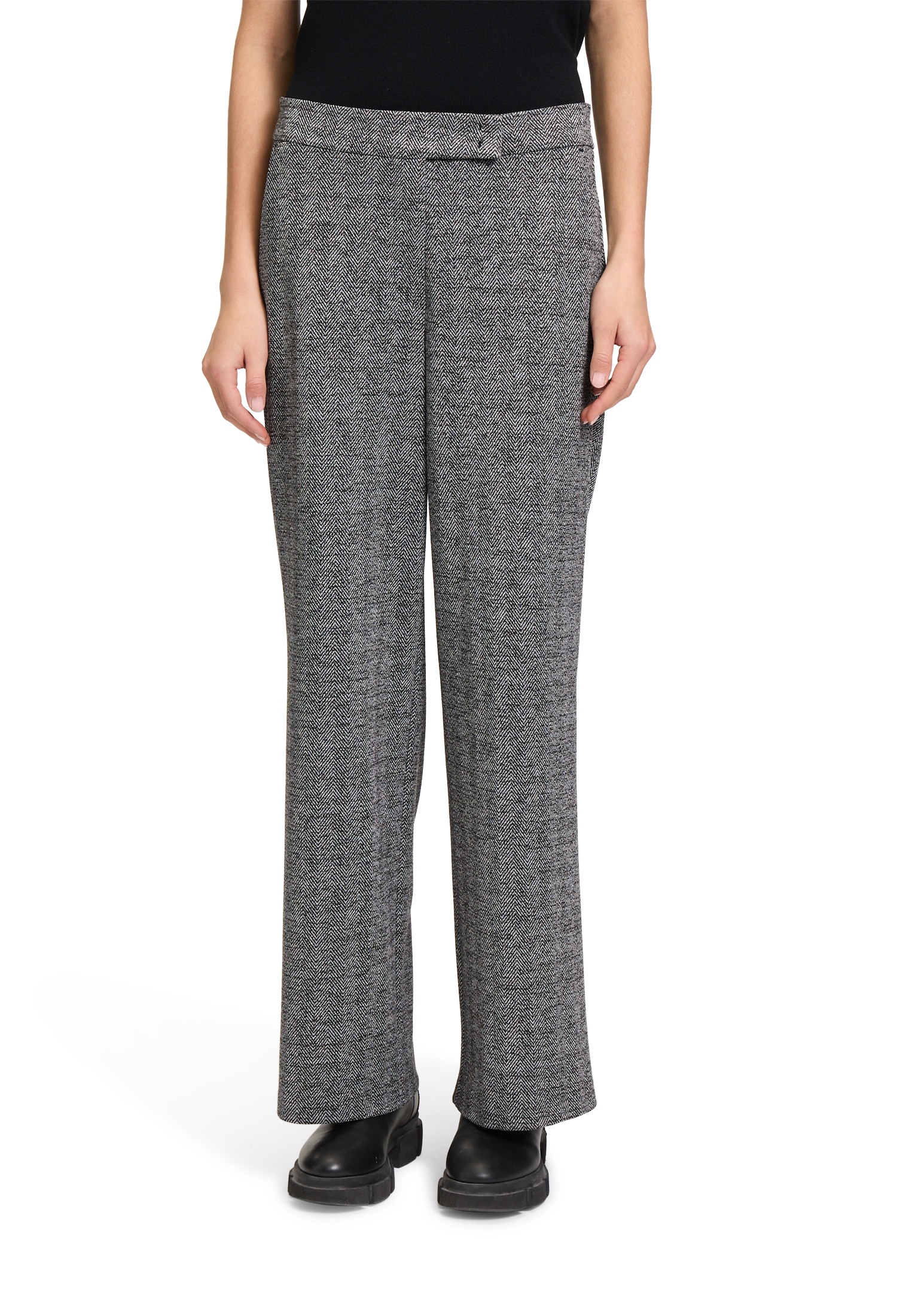 Betty&Co Stoffhose »Stoffhose mit Lurexfaden«