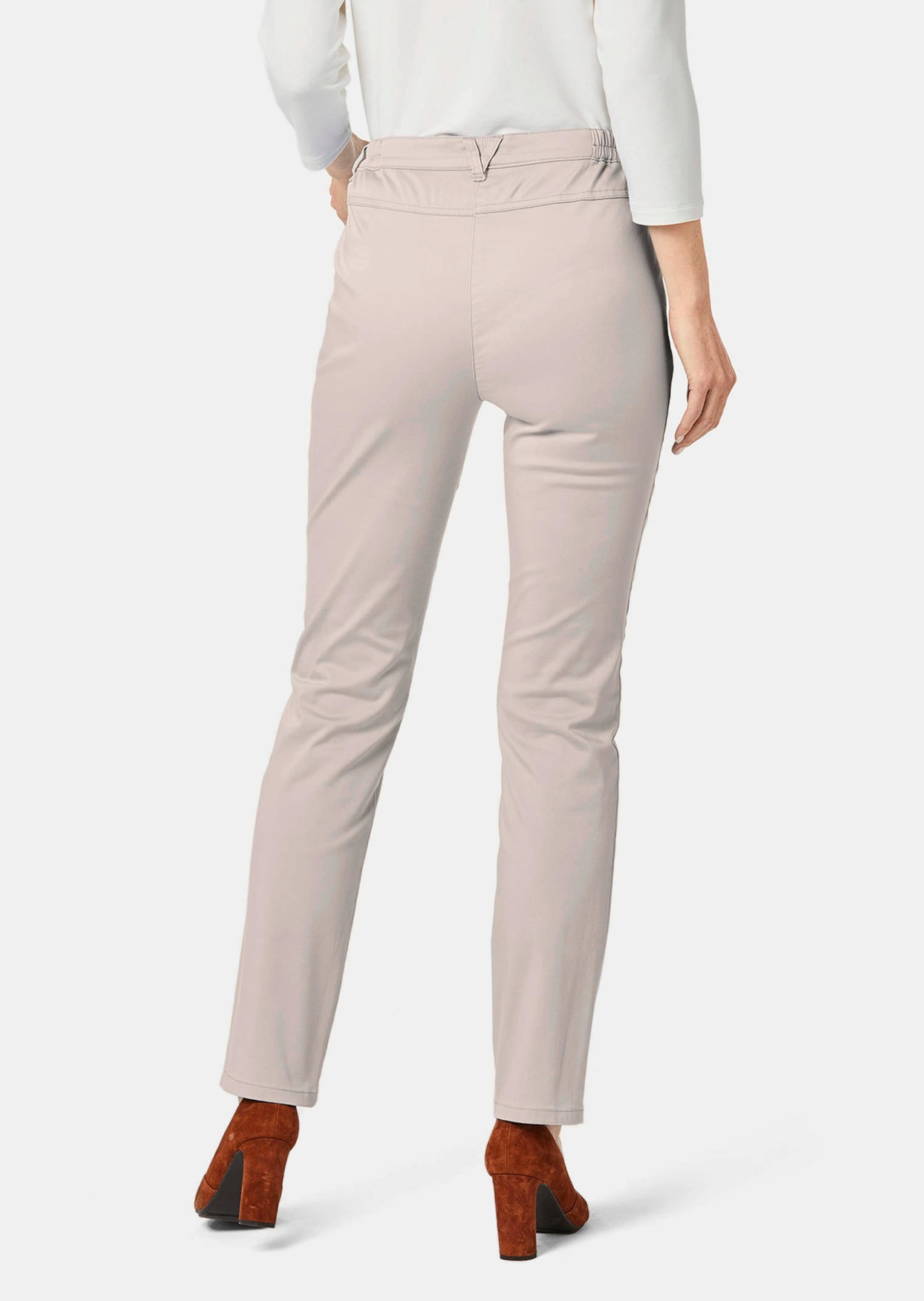 GOLDNER Stoffhose »Kurzgröße Leichte Baumwoll-Hose CARLA«