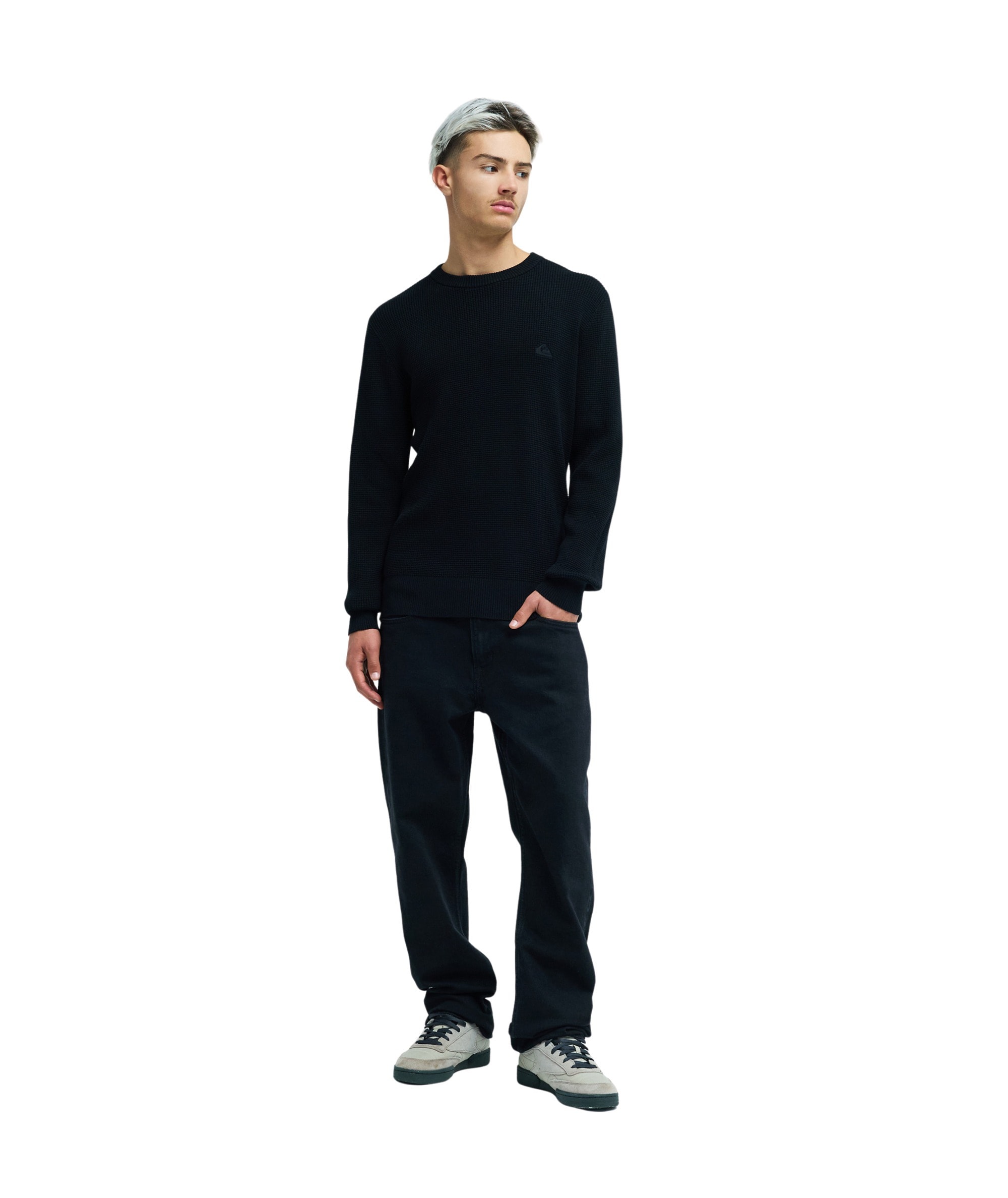 Quiksilver Sweatshirt »WAFFLE SWEATER«, für Erwachsene, aus Baumwolle
