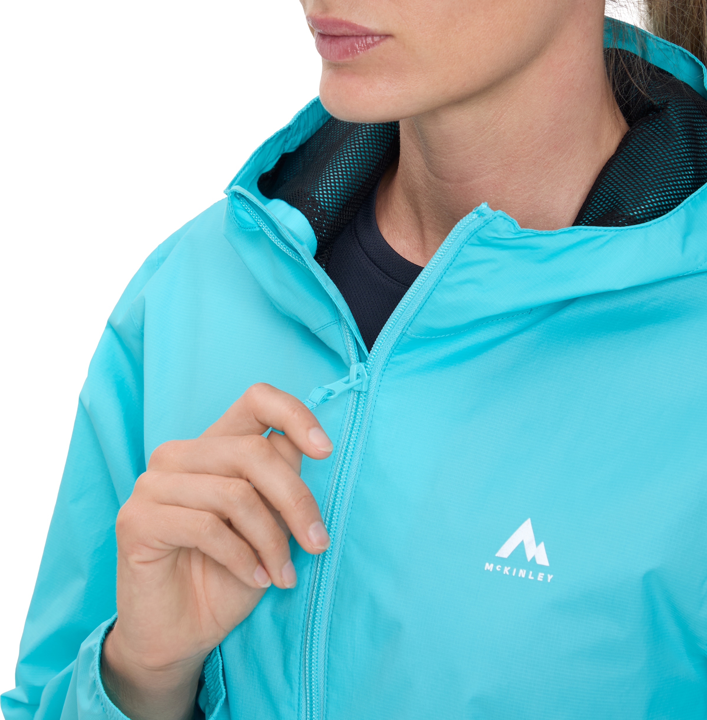 McKINLEY Regenjacke »DA.-REGENJACKE KEREOL IV W« sportlicher Stil, mit AQUAMAX-Technologie, mit verschweißten Nähten