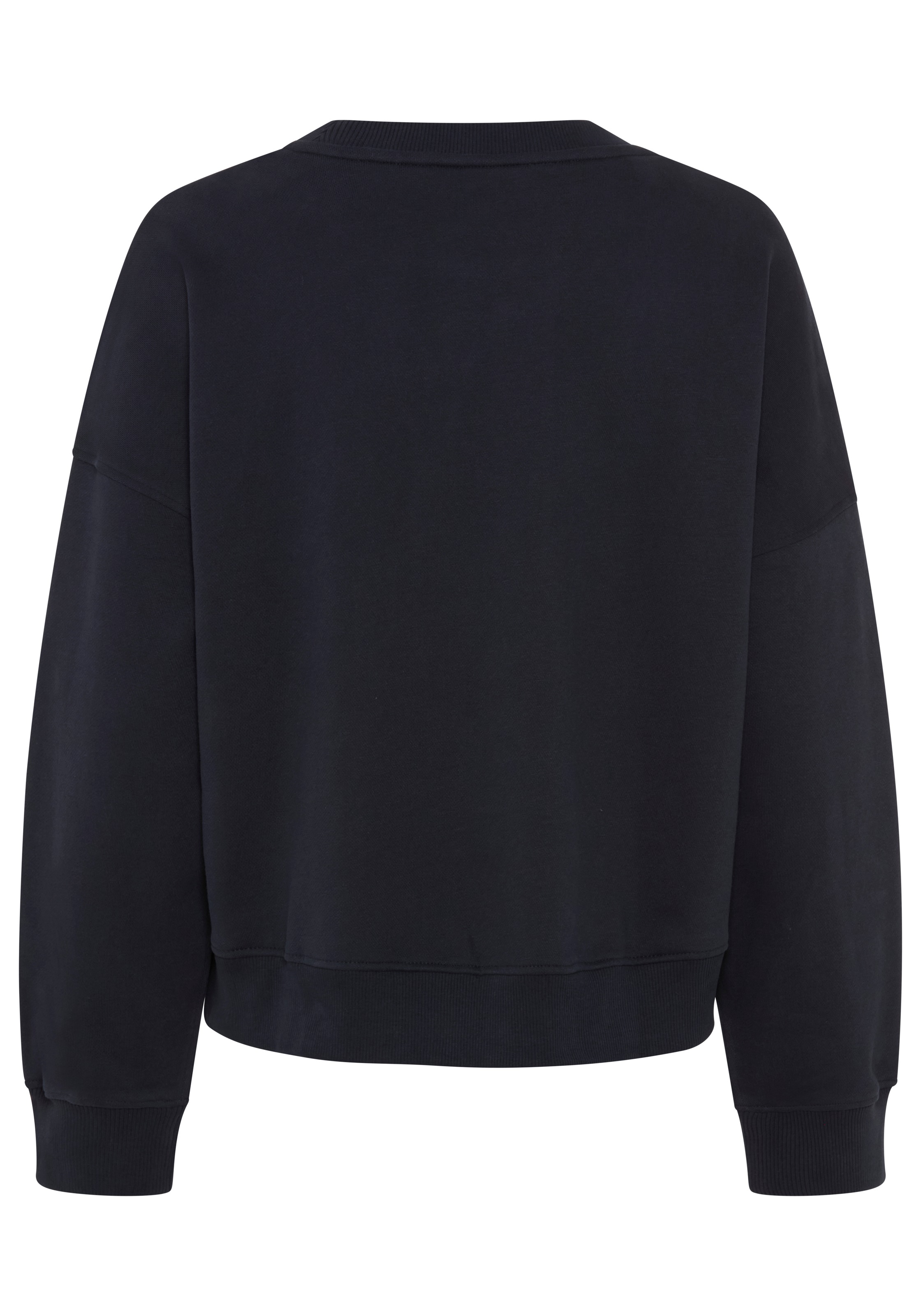 BOSS ORANGE Sweatshirt »Ever Premium Damenmode«, aus Baumwolle, Oversize Fit
