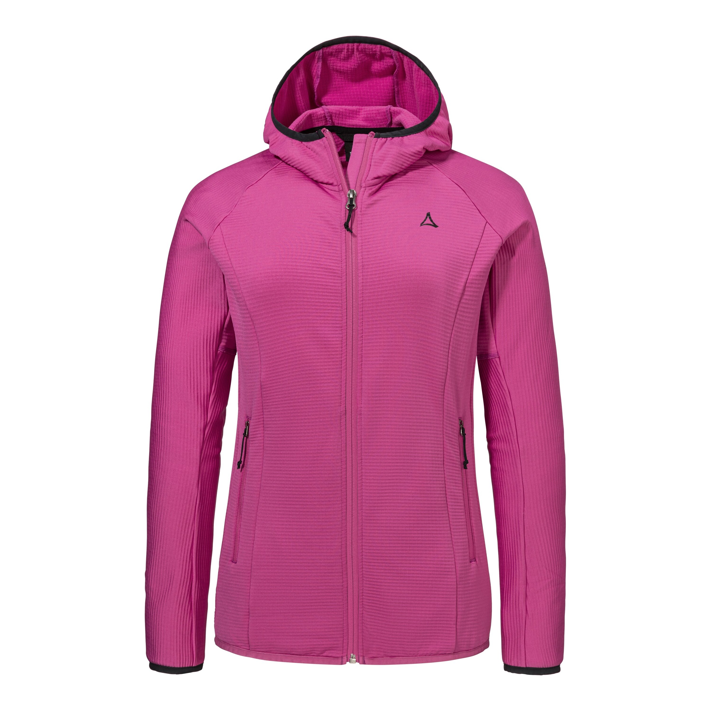 Schöffel, Damen, »Fleece Hoody Style Cascata WMS« mit Kapuze für Trekking und Wandern, mit Kapuze, wärmend und atmungsaktiv, fuchsia, 46, fuchsia, 