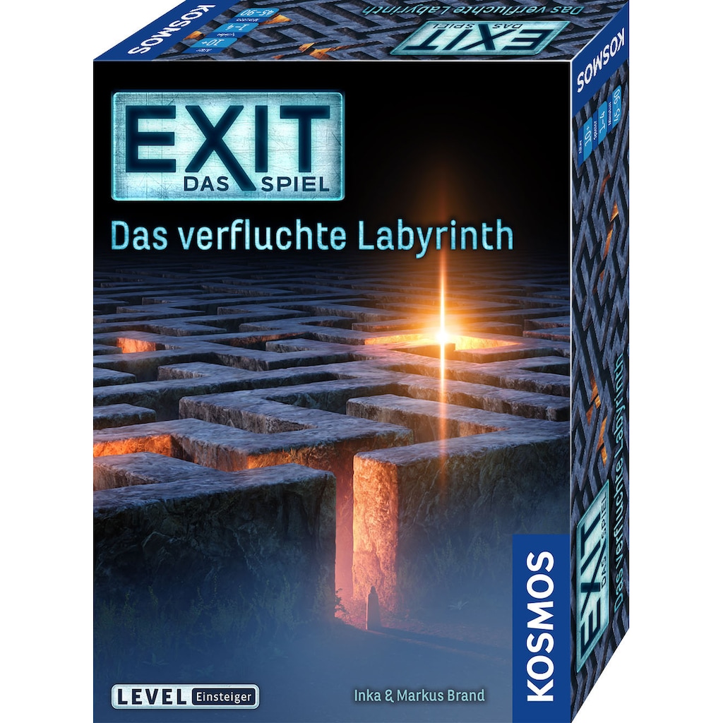 Kosmos Spiel »EXIT, Das verfluchte Labyrinth«, Made in Germany
