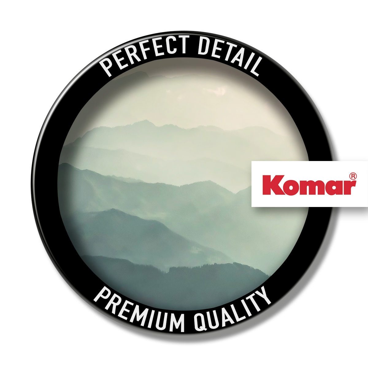Komar Fototapete »Digitaldruck Vlies - Hazy Hills - Größe 400 x 250 cm«, bedruckt-floral-geblümt-gemustert-tropisch, Wohnzimmer, Schlafzimmer