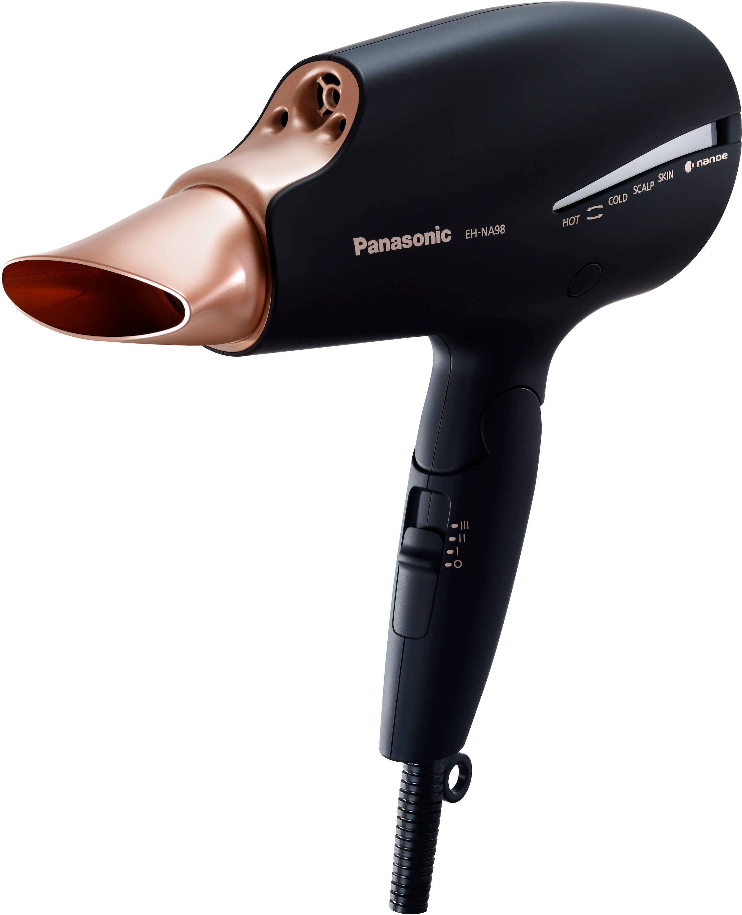 Panasonic Haartrockner »EH-NA98 K825«, 1800 W, 1 Aufsätze, nanoe™ & Double Mineral Technologie