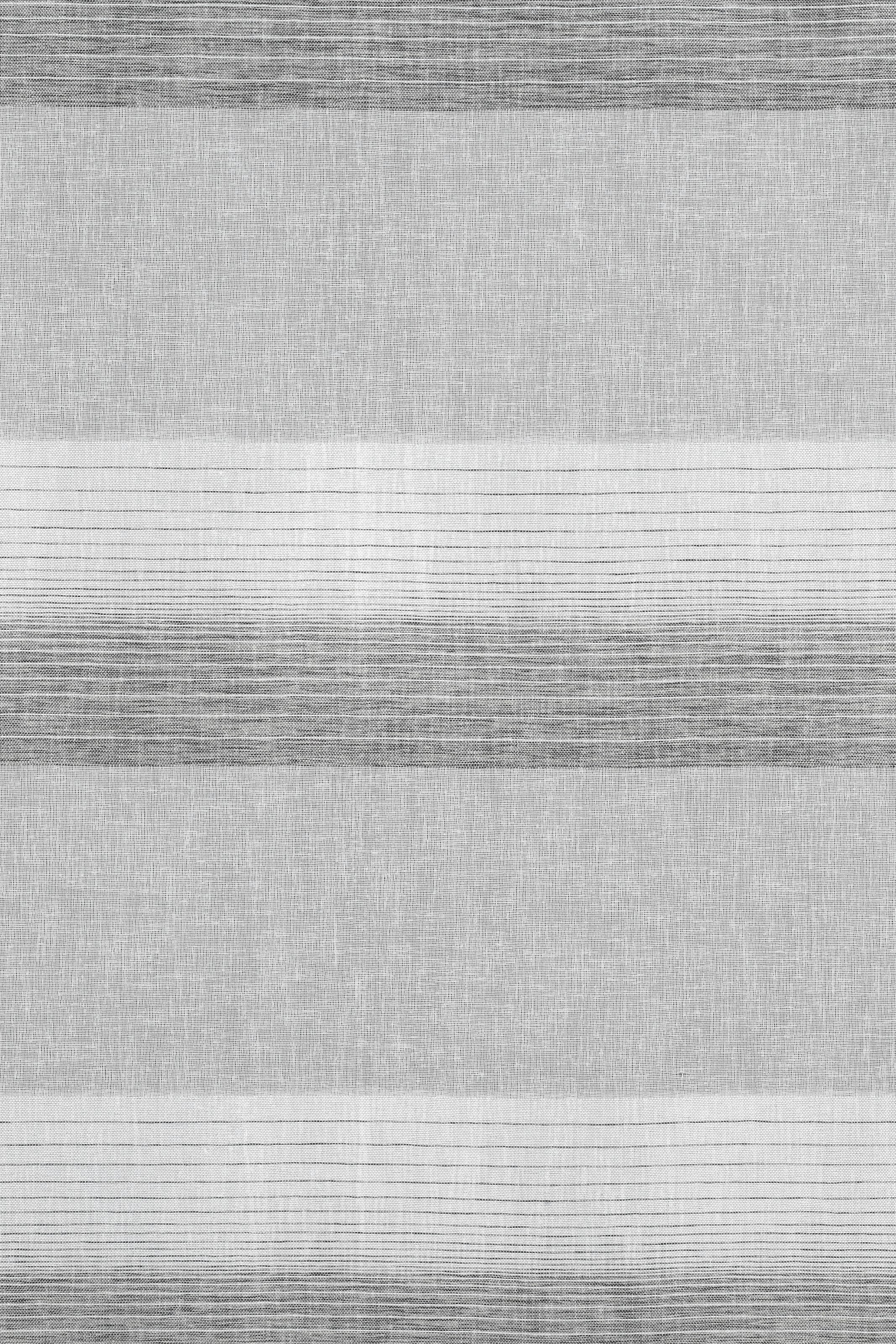 Gardine »Schal Blockstreifen«, (1 St.), mit Gardinenband und verdeckten Schlaufen