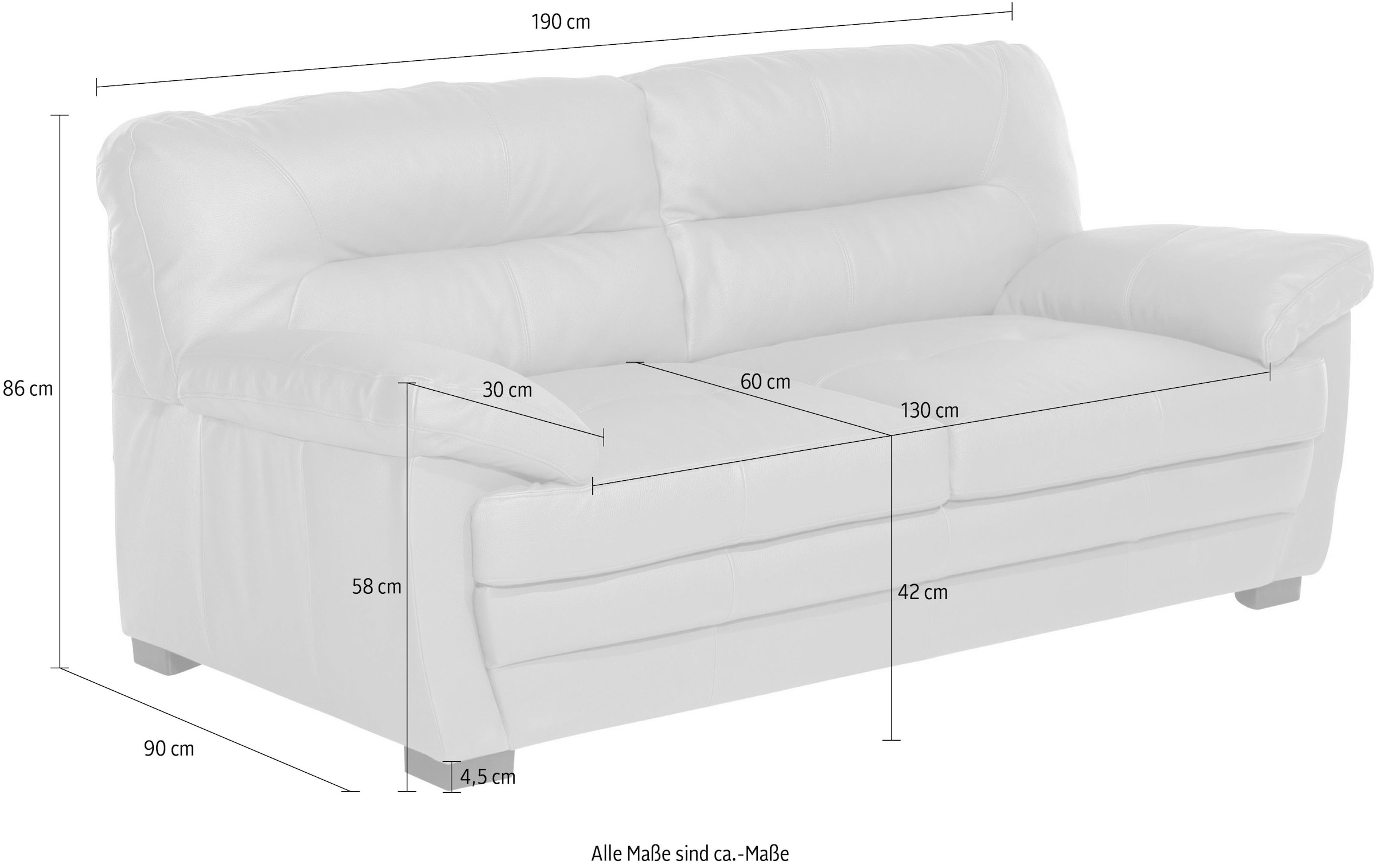 COTTA 2,5-Sitzer »Royale«