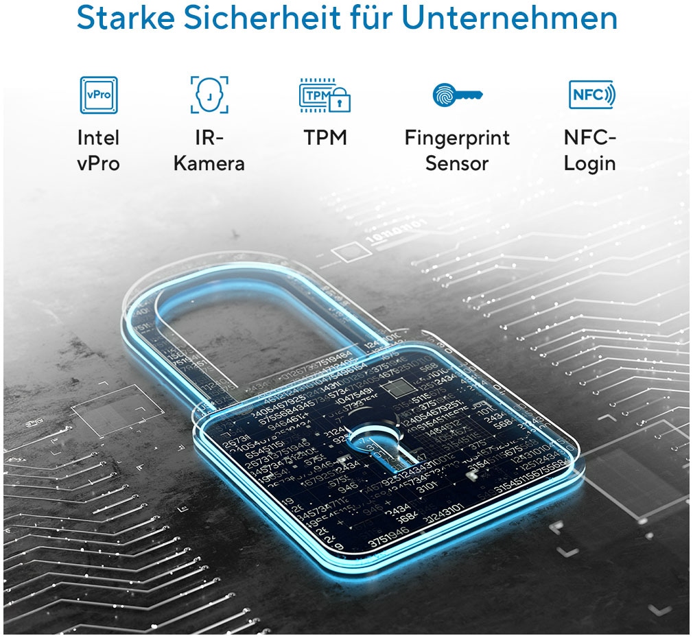 Asus Business-Notebook »ExpertBook B9 B9403CVAR-PP1735X« 35,6 cm / 14 ″ Intel Core 7 Intel Graphics 512 GB SSD