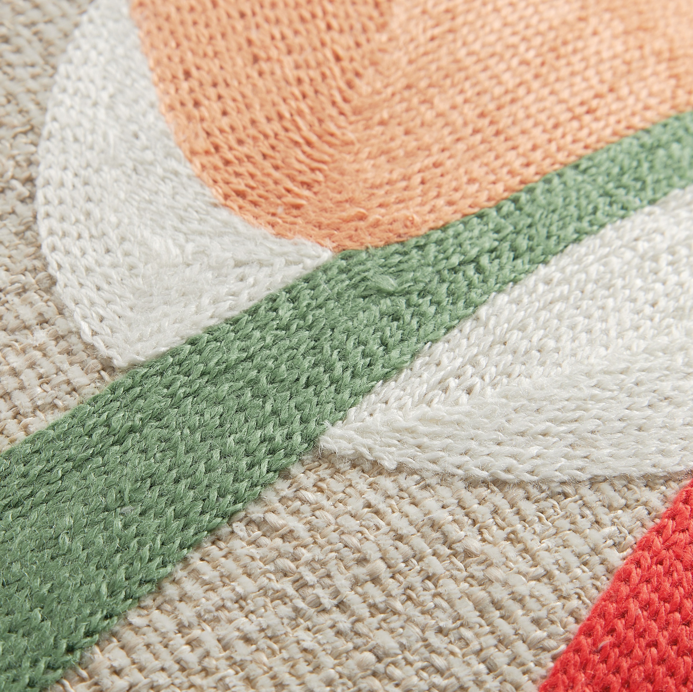 Musterring Dekokissen »Harmony« mit großflächiger Stickerei