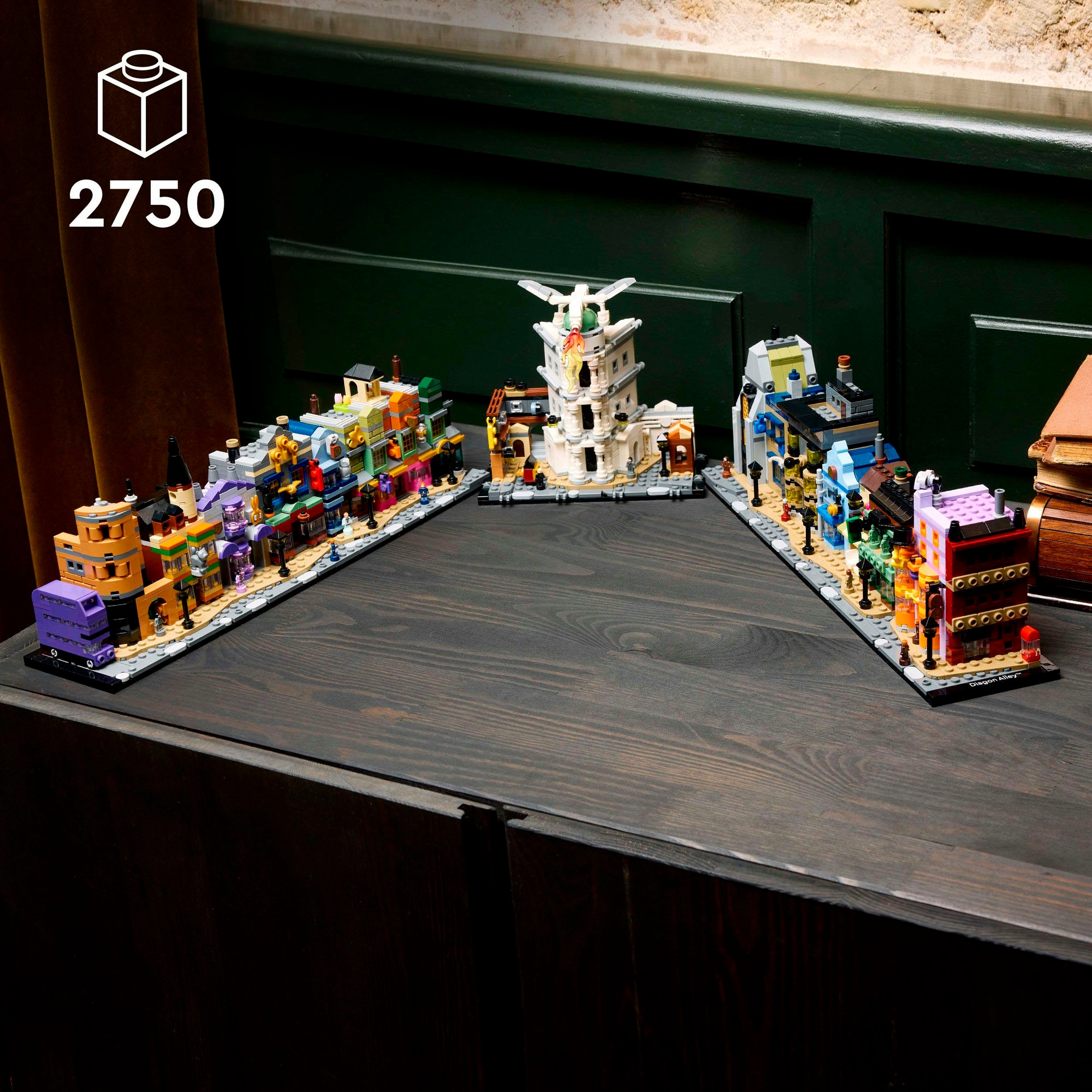 LEGO® Konstruktionsspielsteine »Die Zauberläden der Winkelgasse™ (76444), LEGO Harry Potter™«, (2750 St.), Made in Europe