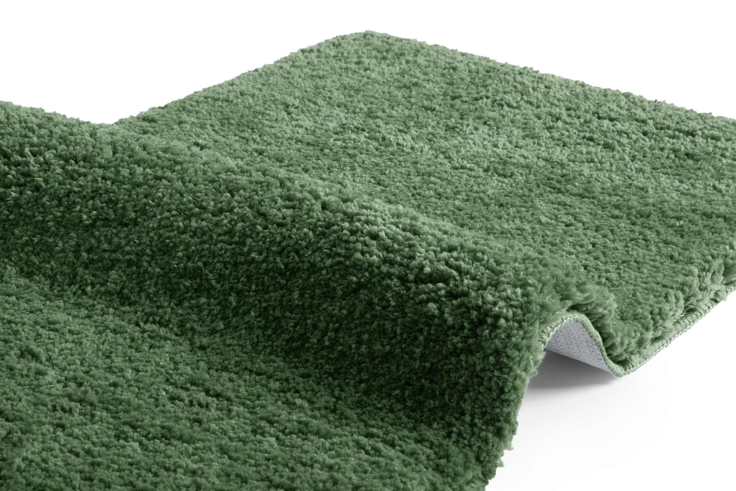 my home Badematte »Sanremo, Badvorleger, Badezimmer Teppich, sehr weich«, rutschhemmend beschichtet, fußbodenheizungsgeeignet-schnell trocknend, Badteppich, unifarben, rechteckig, rund & als 3-tlg. Set erhältlich