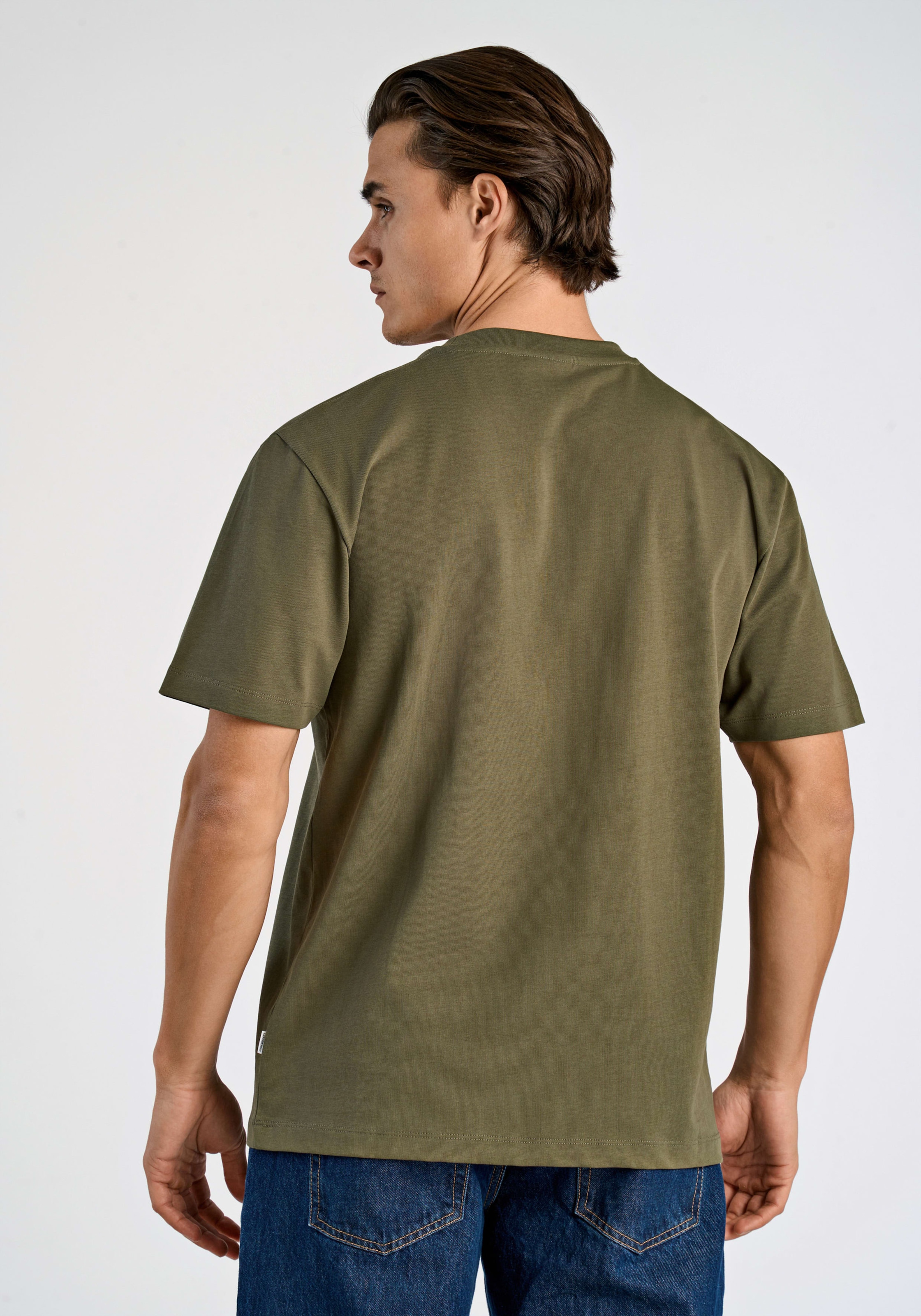 LINDBERGH T-Shirt mit Stickerei auf der Brust