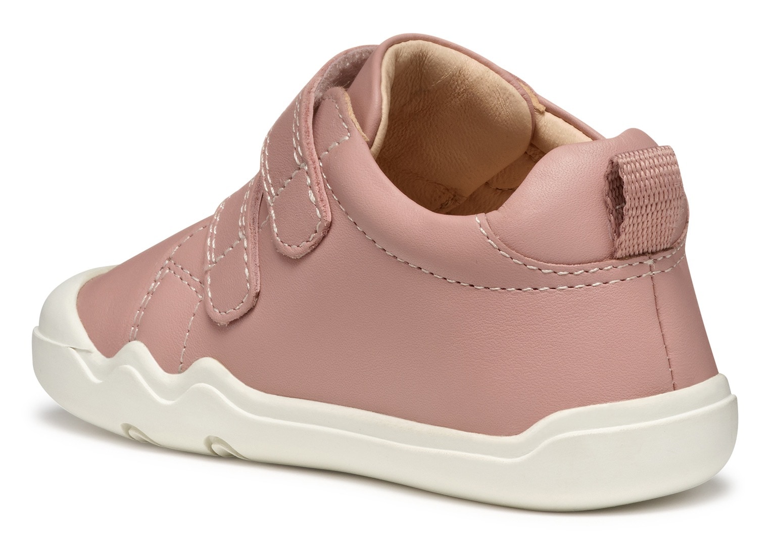 Geox Sneaker »B STEPPIEUP GIRL«  , Sneaker, Klettschuh, Babyschuh mit modischer Perforierung