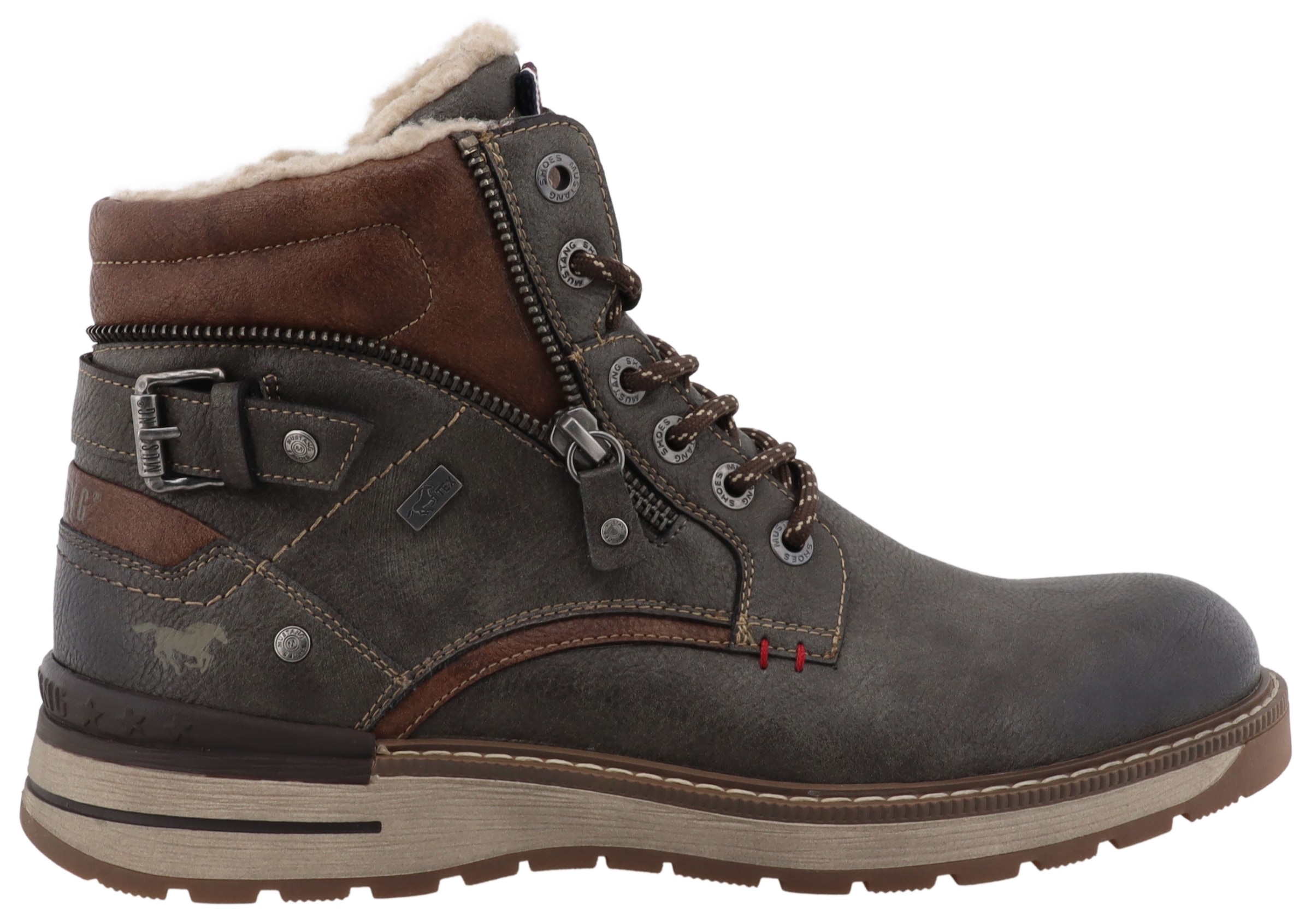 Mustang Shoes Winterboots »Maril«  Workerboots, Schnürboots mit TEX-Ausstattung