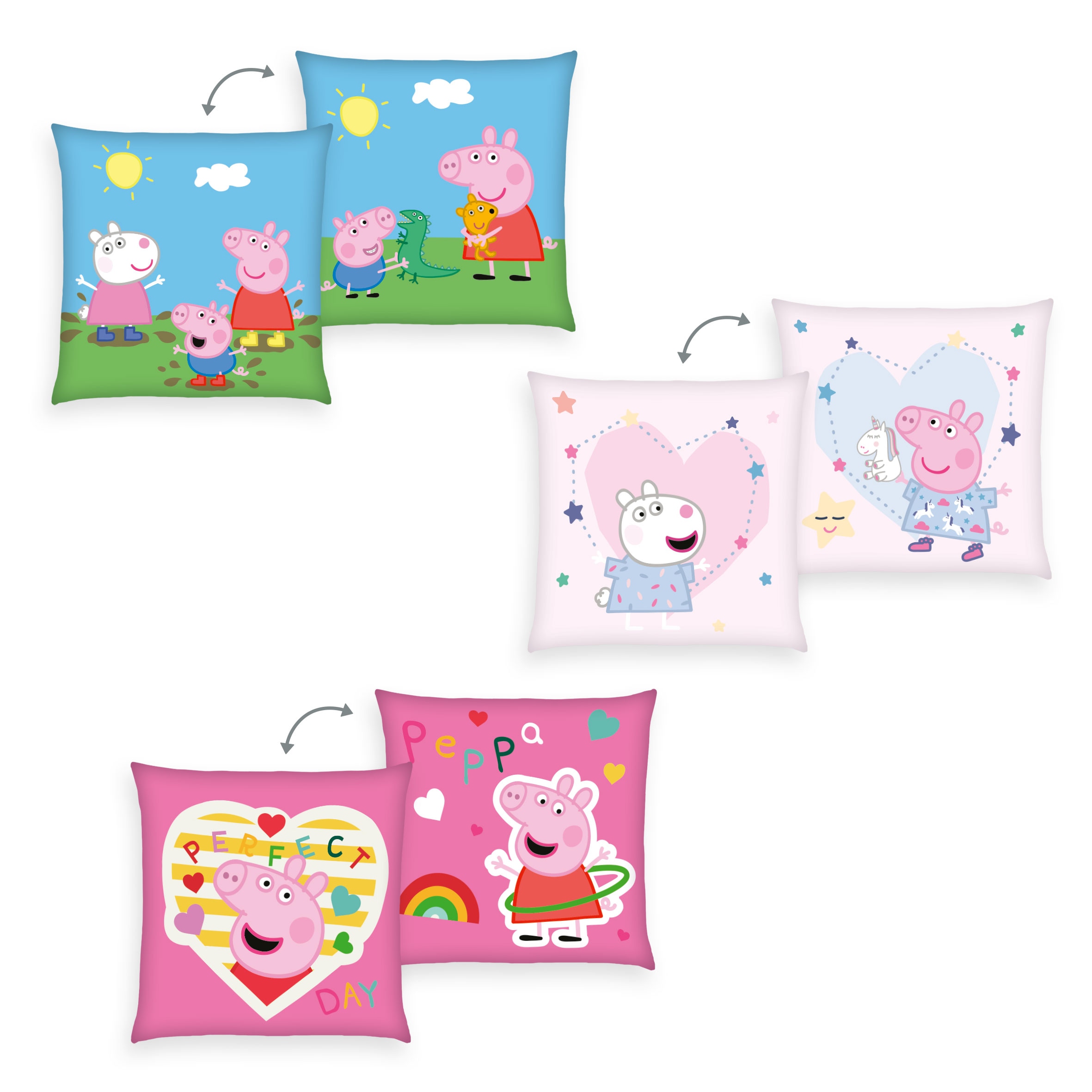 Peppa Pig Dekokissen »Peppa Pig« hochfarbig bedruckt