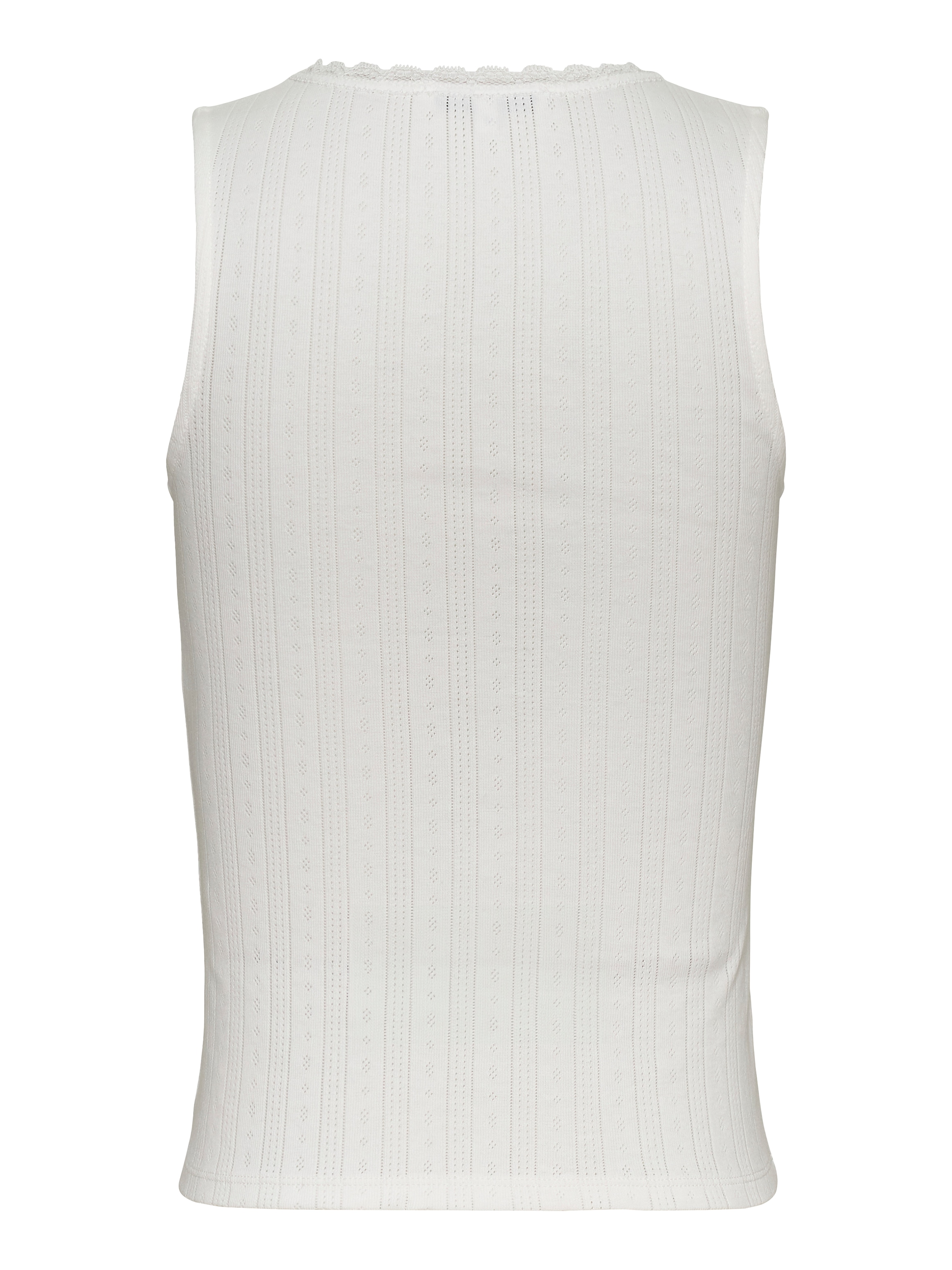 Tommy Jeans Tanktop »TJW SLIM POINTELLE TANK TOP«, mit Spitze, mit Lochmuster