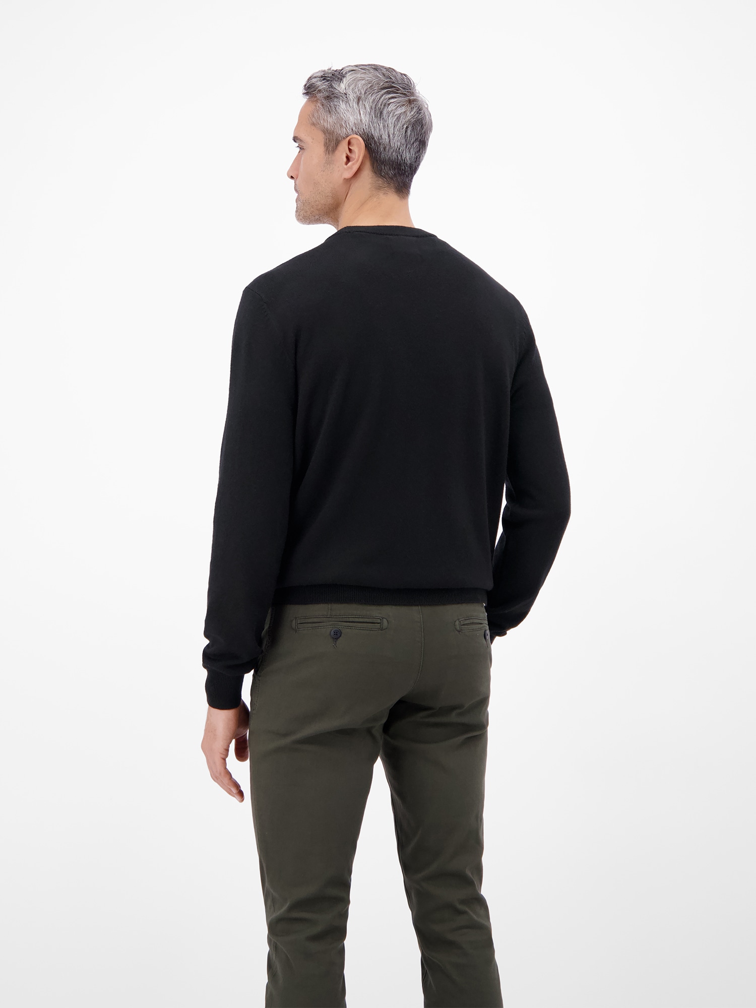 LERROS Strickpullover »Strickpullover aus Woll-Kaschmir-Mix, stilvoll und entspannt«