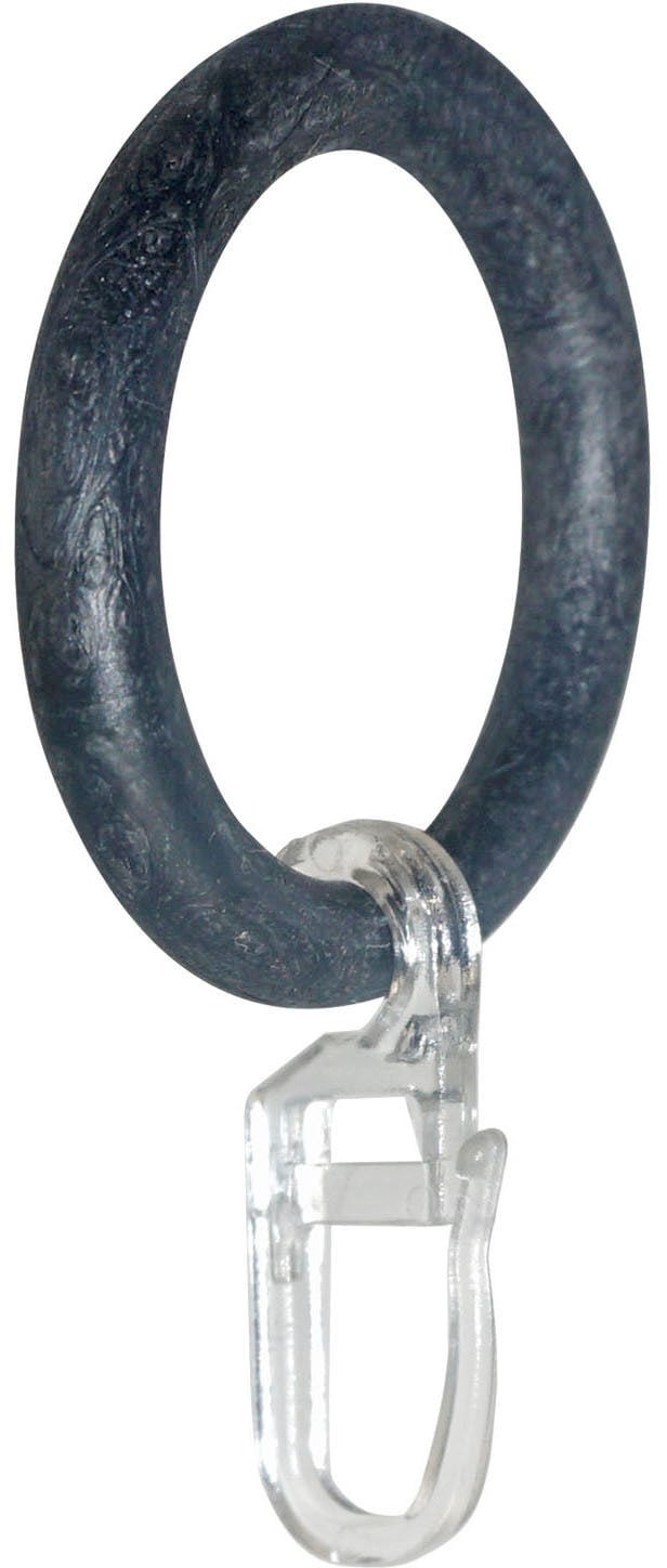 Gardinenring »Ring mit Haken«, (20 St.), für Durchmesser bis 16 mm, einfache Montage
