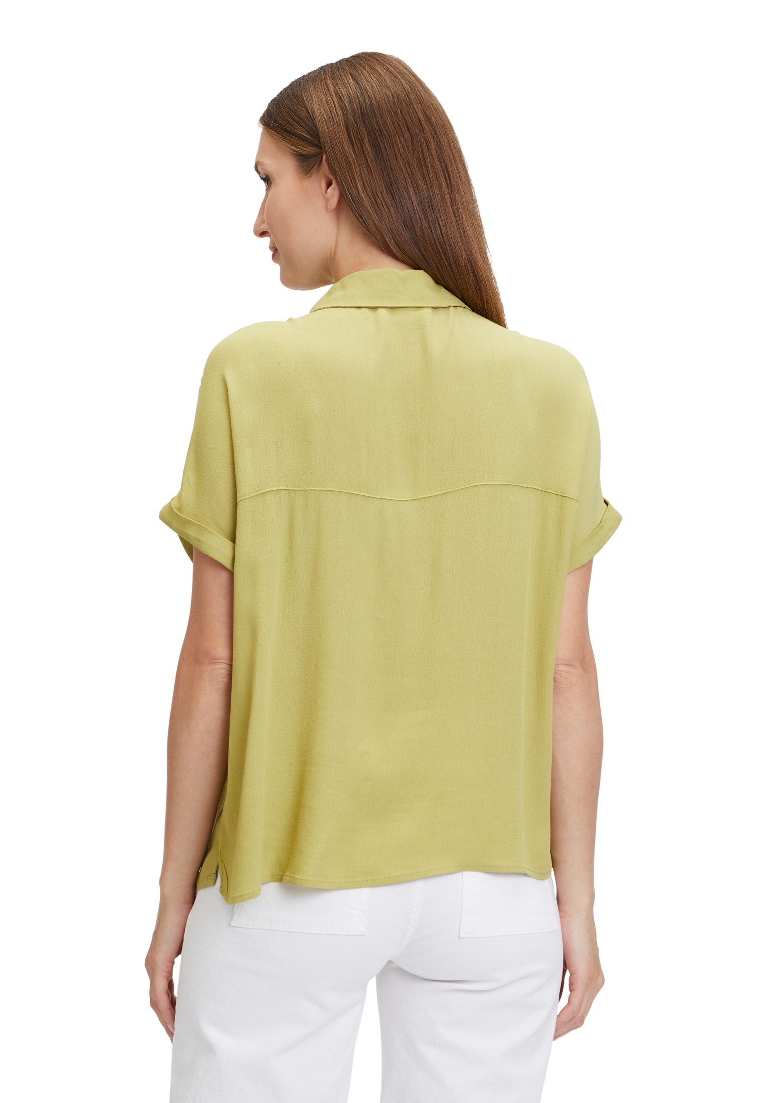 Cartoon Klassische Bluse »Oversize-Bluse mit Kragen«