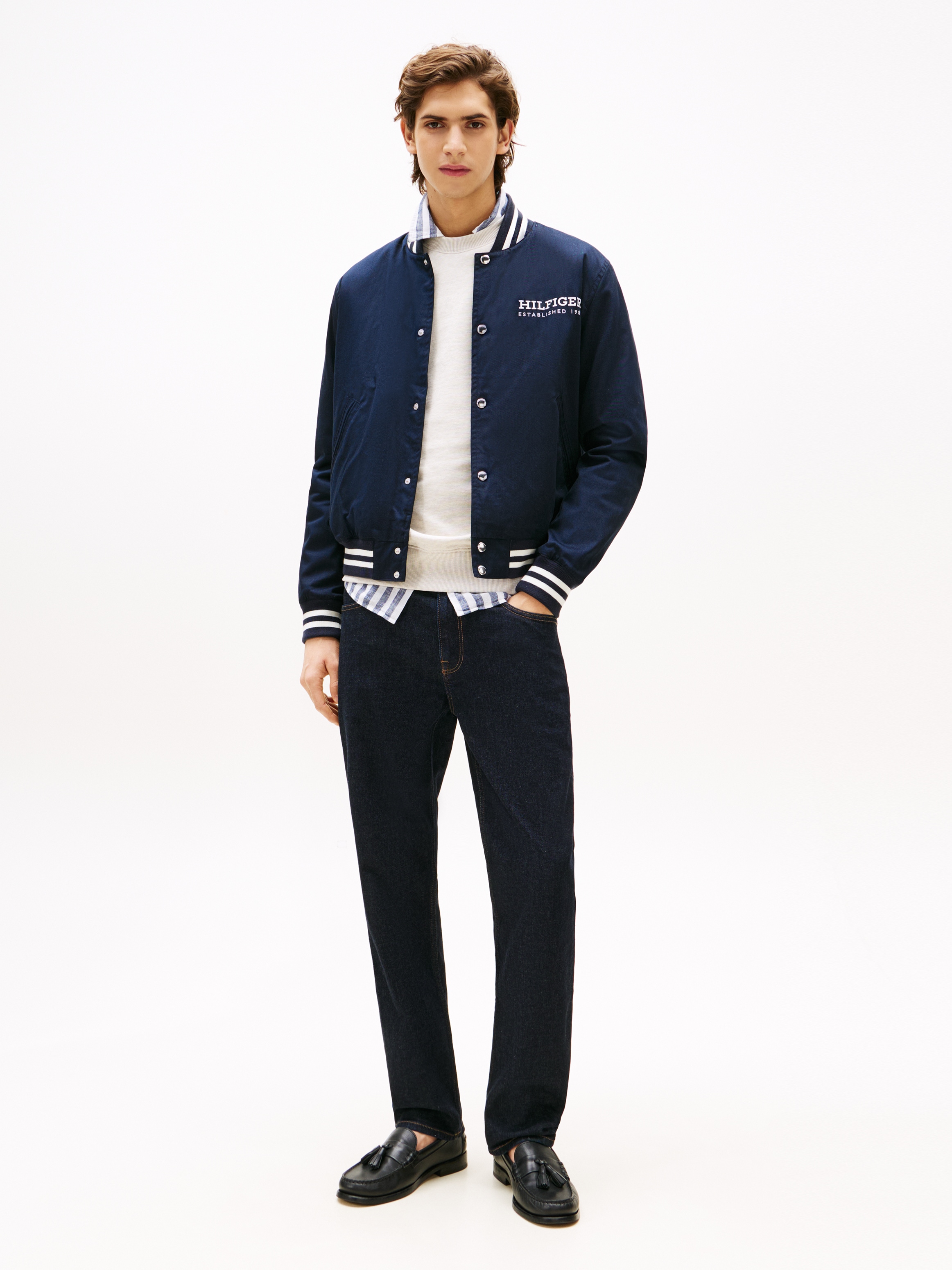 Tommy Hilfiger Blouson »AMERICANA VARSITY JKT«, mit großem Rückenprint