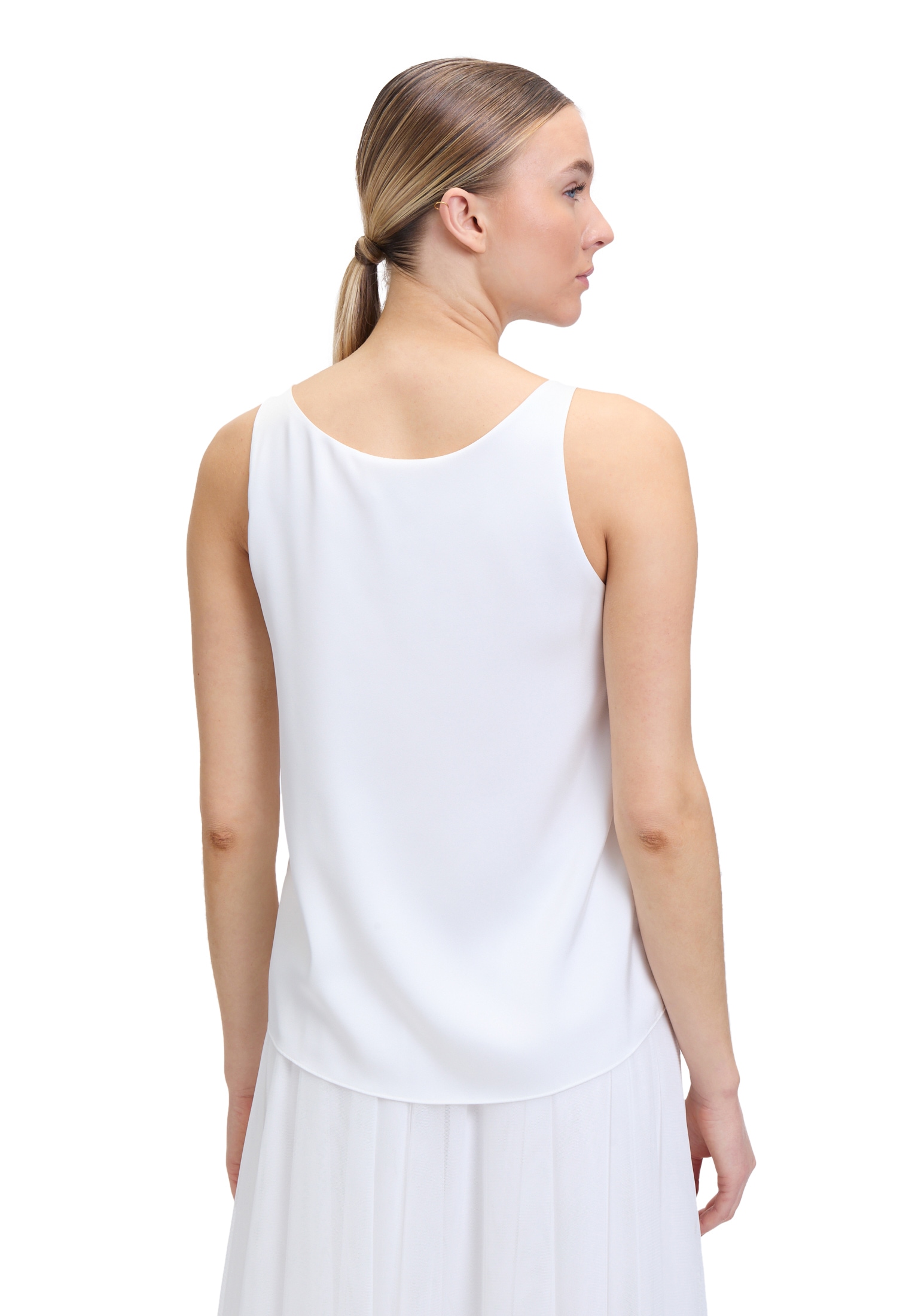 Vera Mont Satinbluse »Satin-Bluse mit V-Ausschnitt«