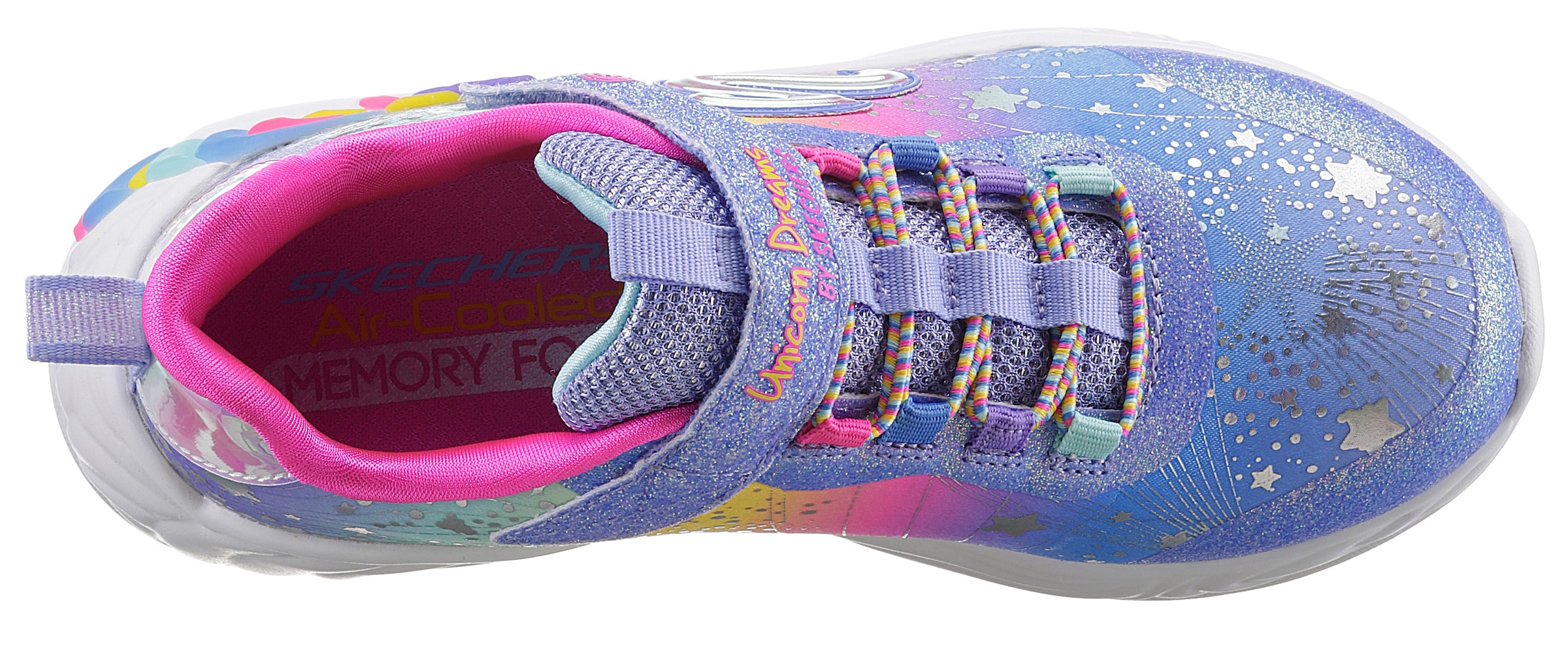 Skechers Kids Sneaker »UNICORN DREAMS-«, weich mit ♕ gepolsterter bei Innensohle