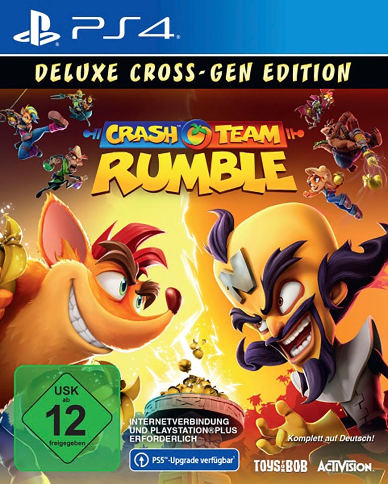ACTIVISION BLIZZARD Spielesoftware "Crash Team Rumble - Deluxe Edition" PlayStation 4