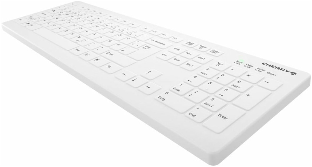 Cherry Tastatur »AK-C8112«, (Fn-Tasten-Ziffernblock-Windows-Sperrtaste)