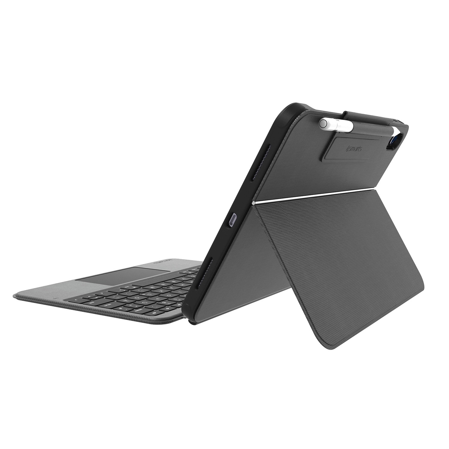 4smarts iPad-Tastatur »Tastatur Case 2in1 Solid Smart Connect für iPad 10. Gen«, (Touchpad)