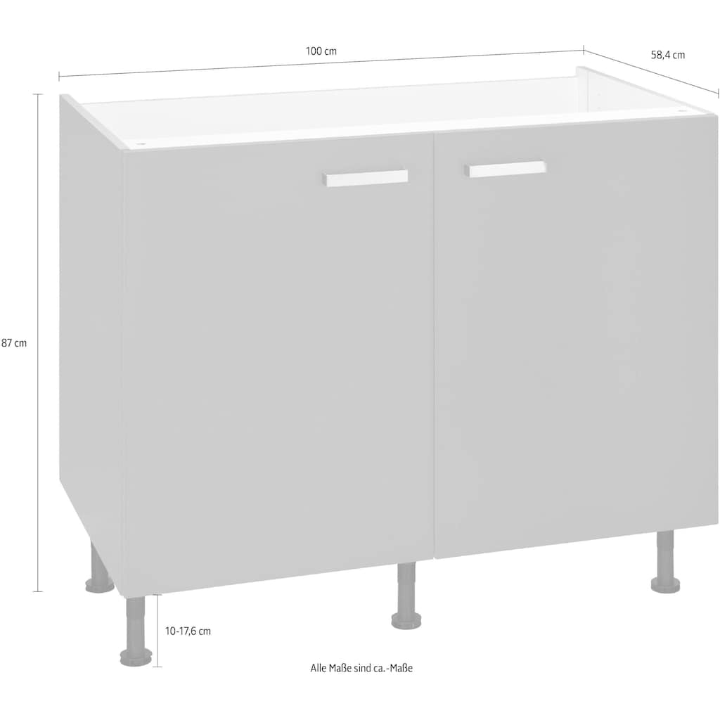 OPTIFIT Spülenschrank »Parma«, Breite 100 cm