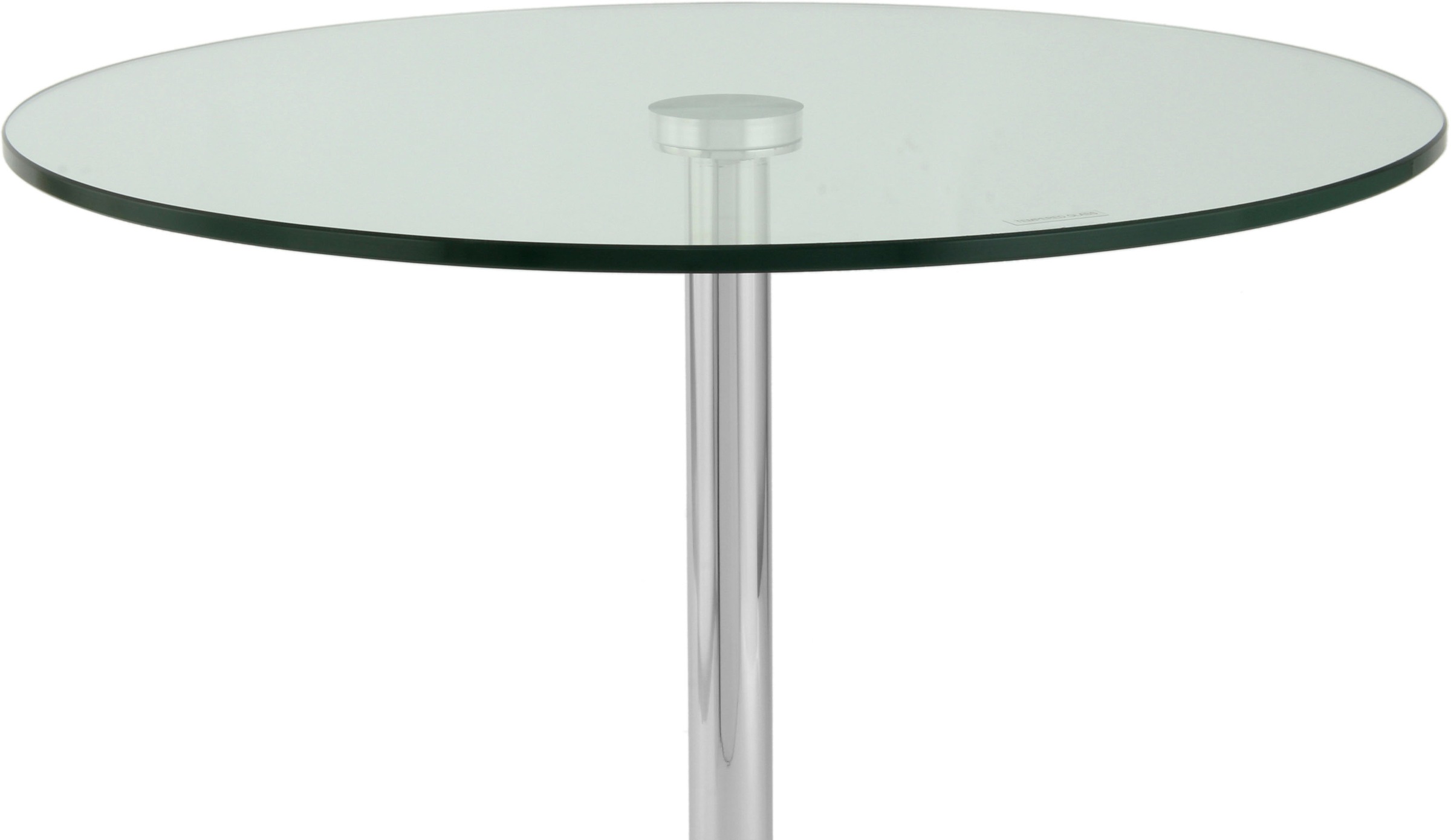Kayoom Beistelltisch »Lana 125, robuste Glasplatte, Sockel in Mamor Optik«, (1 St.), robust, pflegeleicht, hochwertig, Outdoor und Indoor geeignet