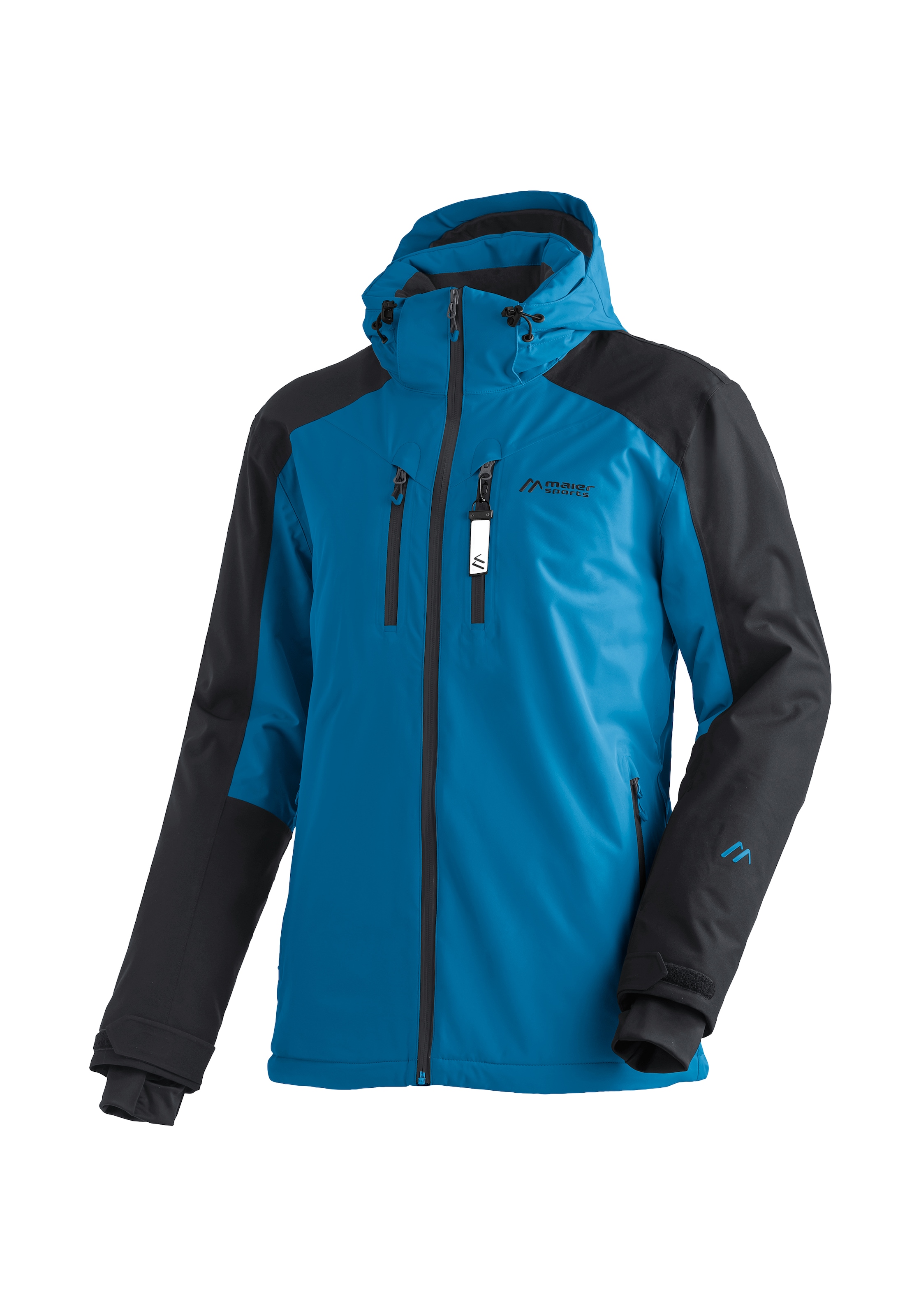 Maier Sports Skijacke »Chopok«, Herren Winterjacke mit RV-Taschen und Kapuze, wasserdicht