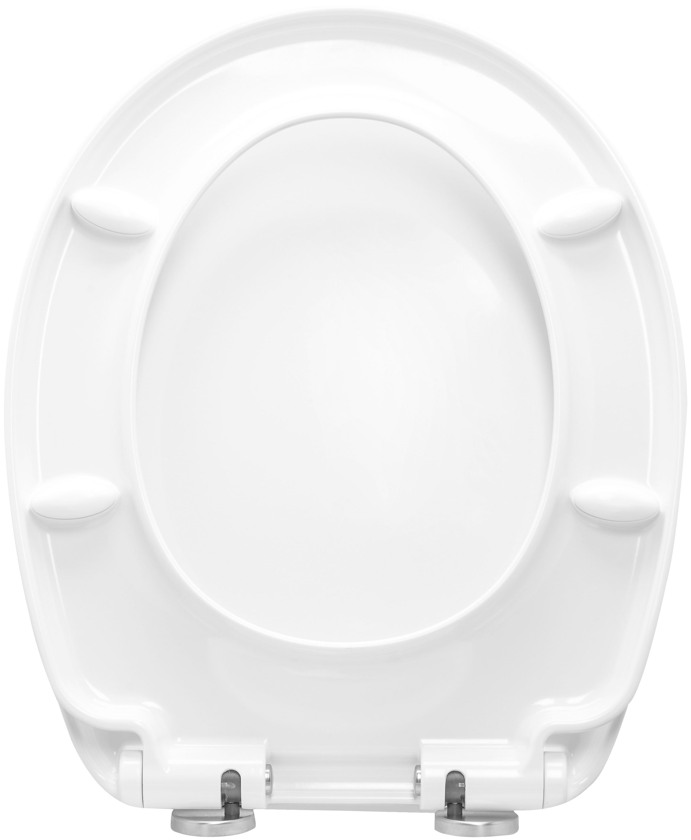CORNAT WC-Sitz »Klassisch weißer Look - Pflegeleichter Duroplast - Quick up«