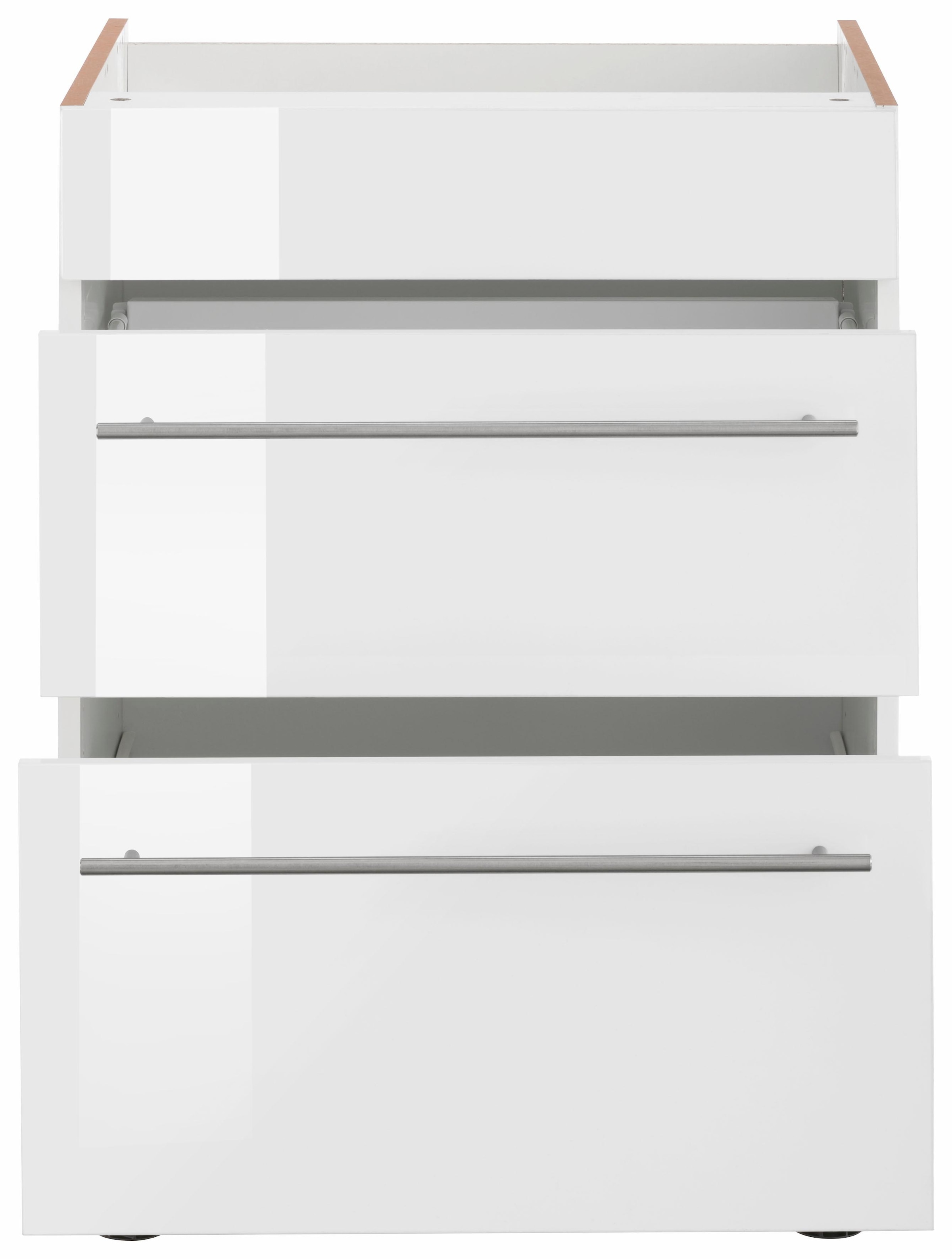 OPTIFIT Kochfeldumbauschrank »Bern«, auf mit höhenverstellbare 2 bestellen Auszügen, cm mit breit, Raten 60 Füße