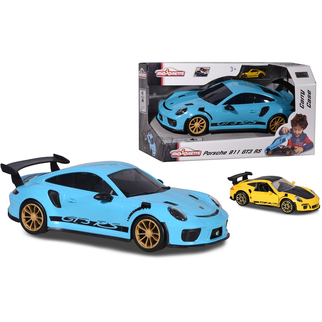 majORETTE Spielzeug-Auto »Porsche 911 GT3 RS - Carry Case«