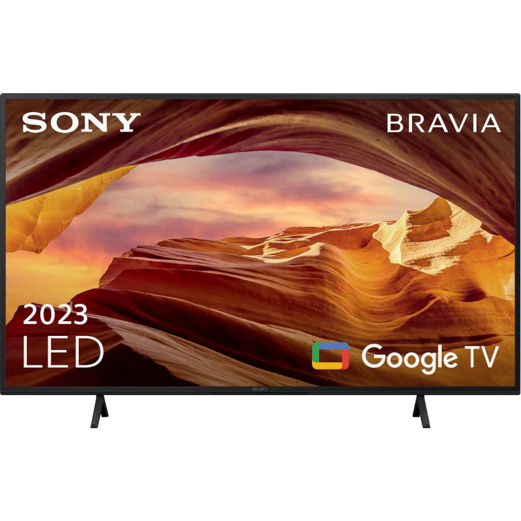 Sony LED-Fernseher »KD50X75WLPAEP«, 126 cm/50 Zoll, 4K Ultra HD, Google TV, Smart-TV, BRAVIA CORE, HDMI 2.1, Gaming-Menü
