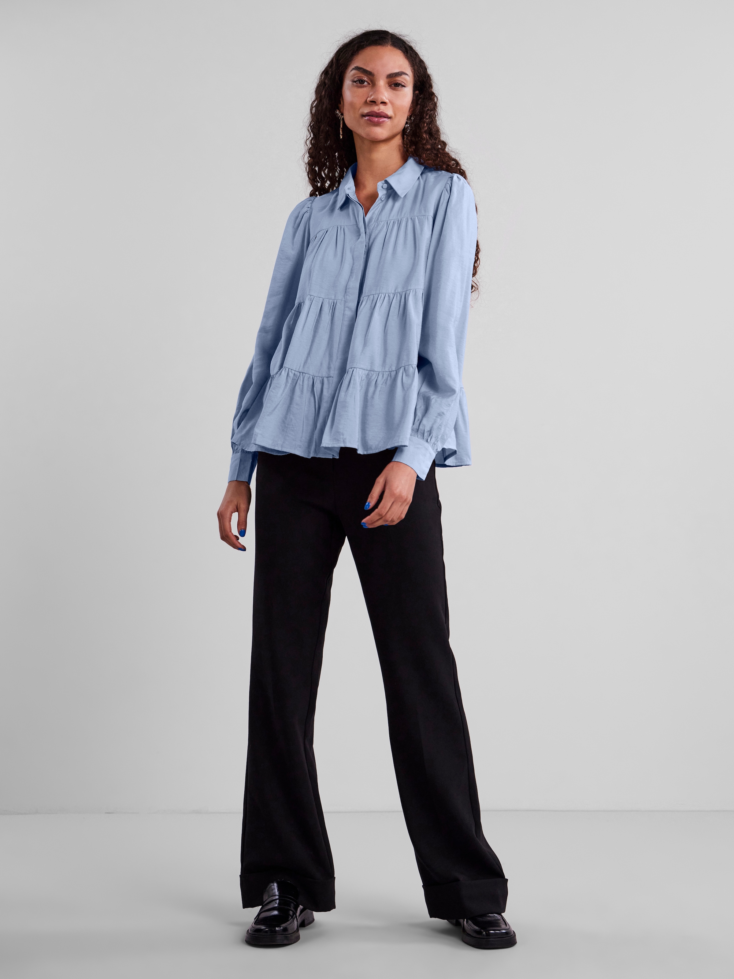 Y.A.S Langarmbluse »YASPALA LS SHIRT S. NOOS«