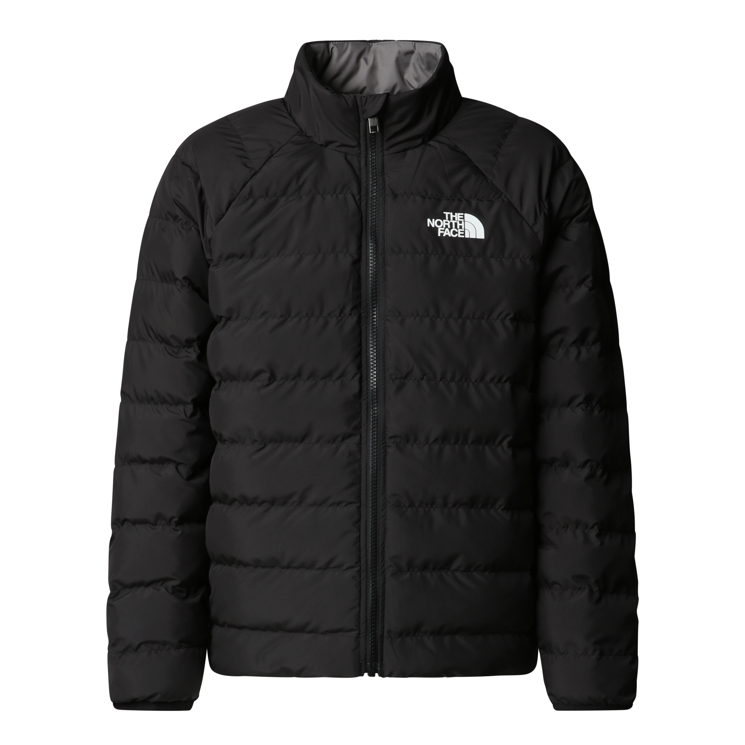 The North Face Funktionsjacke mit isolierter Innenjacke, mit dreiteiliger Kapuze, mit Raglanärmeln