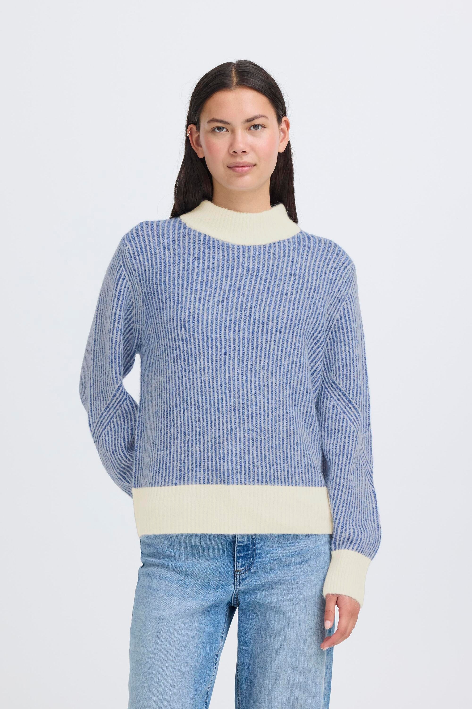Ichi Strickpullover »Langarm IHKAMARA«