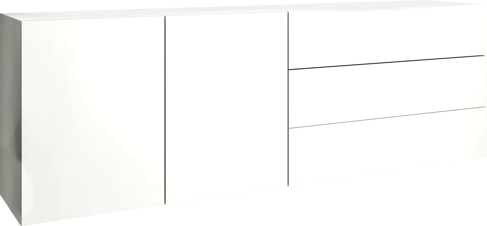 borchardt Möbel hängend kaufen Raten auf »Vaasa«, nur cm, Lowboard Breite 152