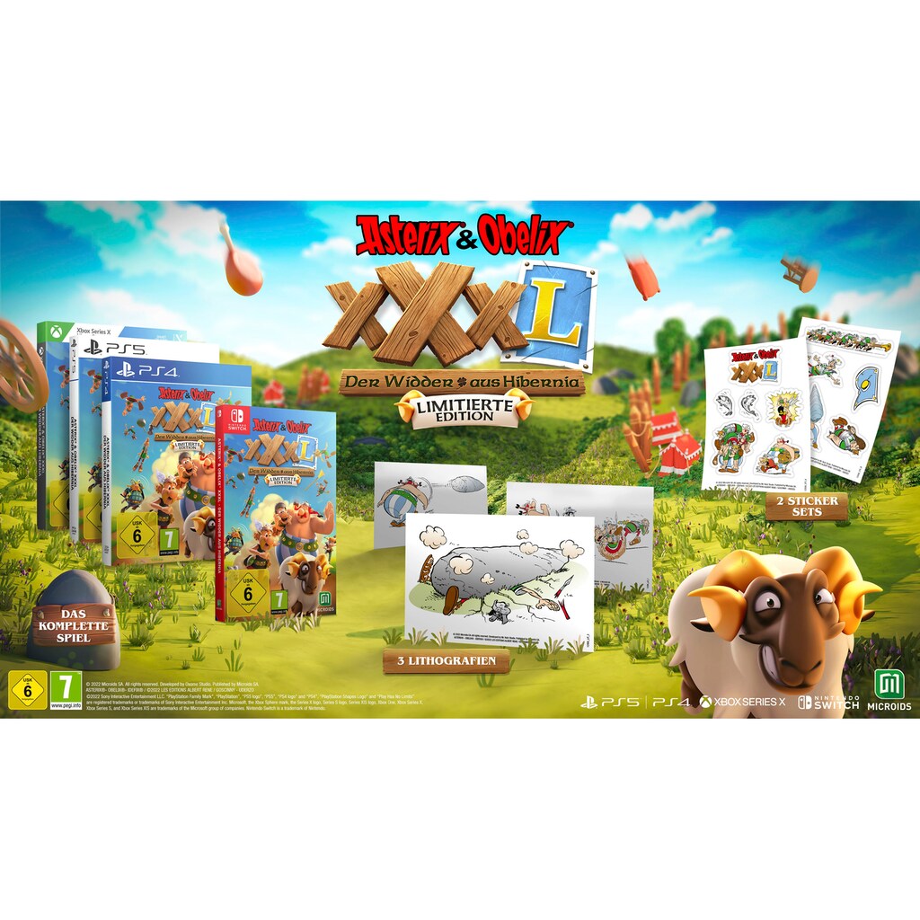 Astragon Spielesoftware »Asterix & Obelix XXXL: Der Widder aus Hibernia«, PlayStation 5