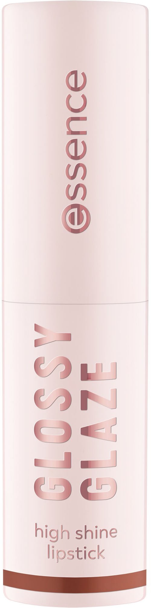 Essence Lippenstift »GLOSSY GLAZE high shine lipstick«, (Set, 3 tlg.), Hohe Farbintensität, hochglänzendes Finish, buttrig-weiche Textur.
