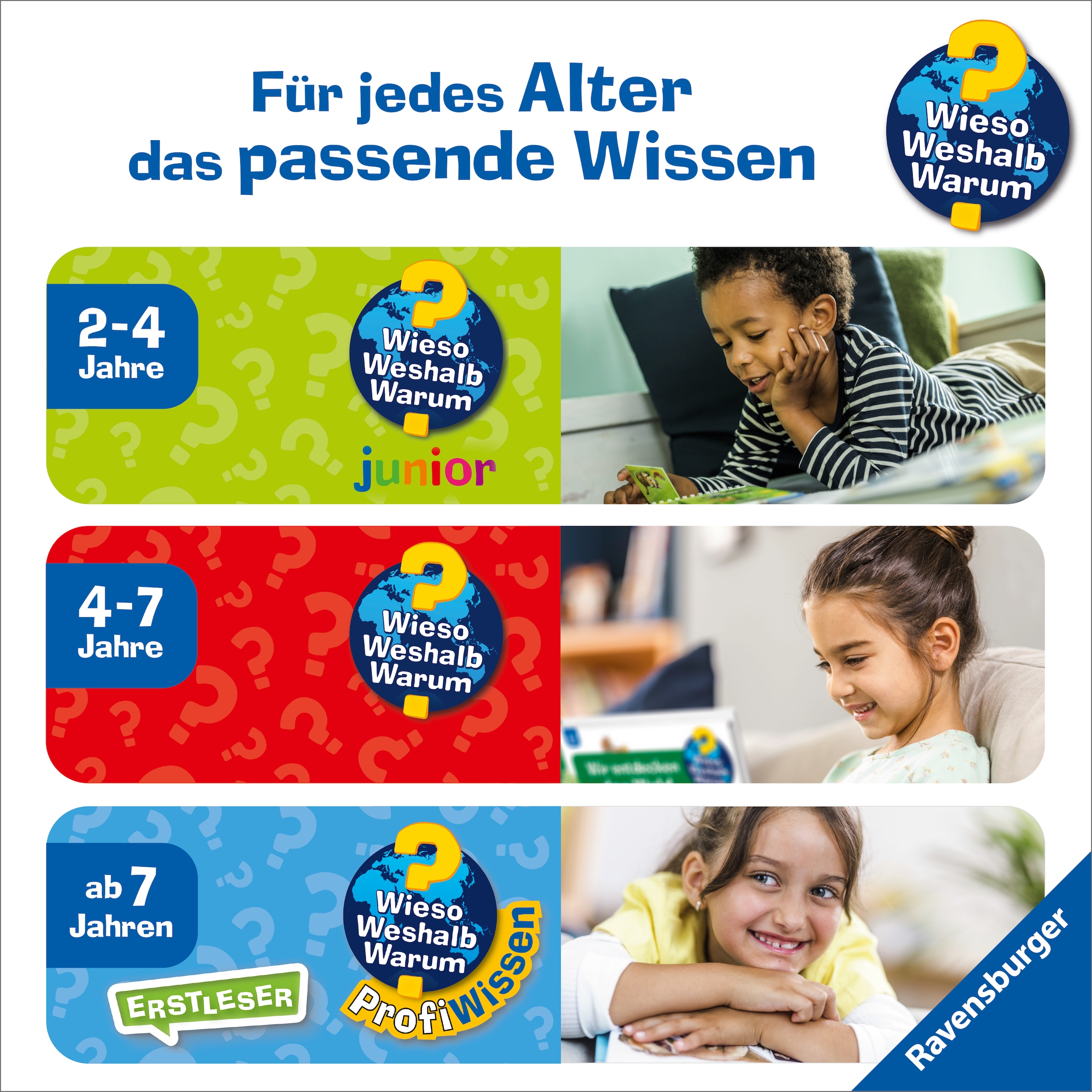 Ravensburger Adventskalender »Ravensburger Minis - Mein Adventskalender 2026 -Wieso? Weshalb? Warum?« ab 3 Jahren