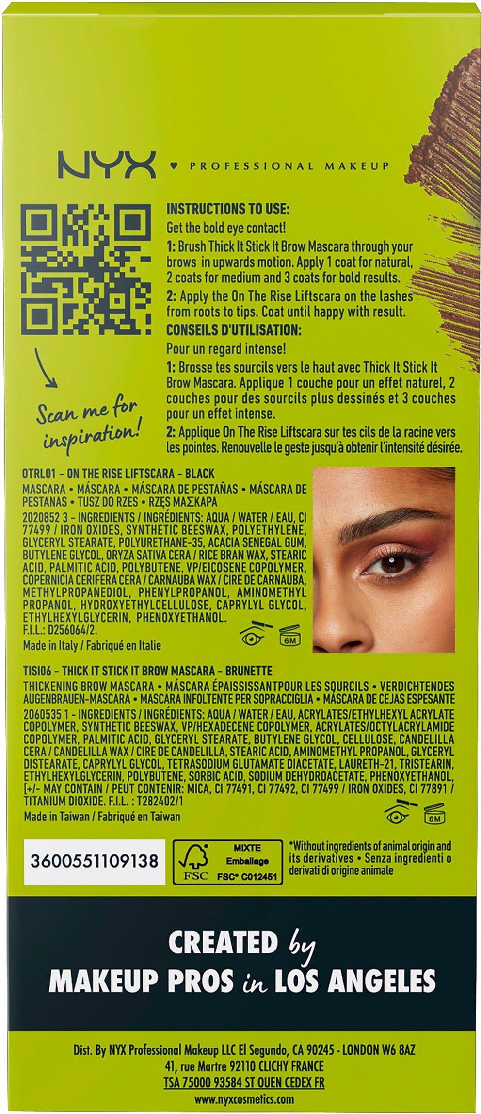 NYX Schmink-Set »NYX Professional Makeup Bold Eye Contact Set« online bei  UNIVERSAL