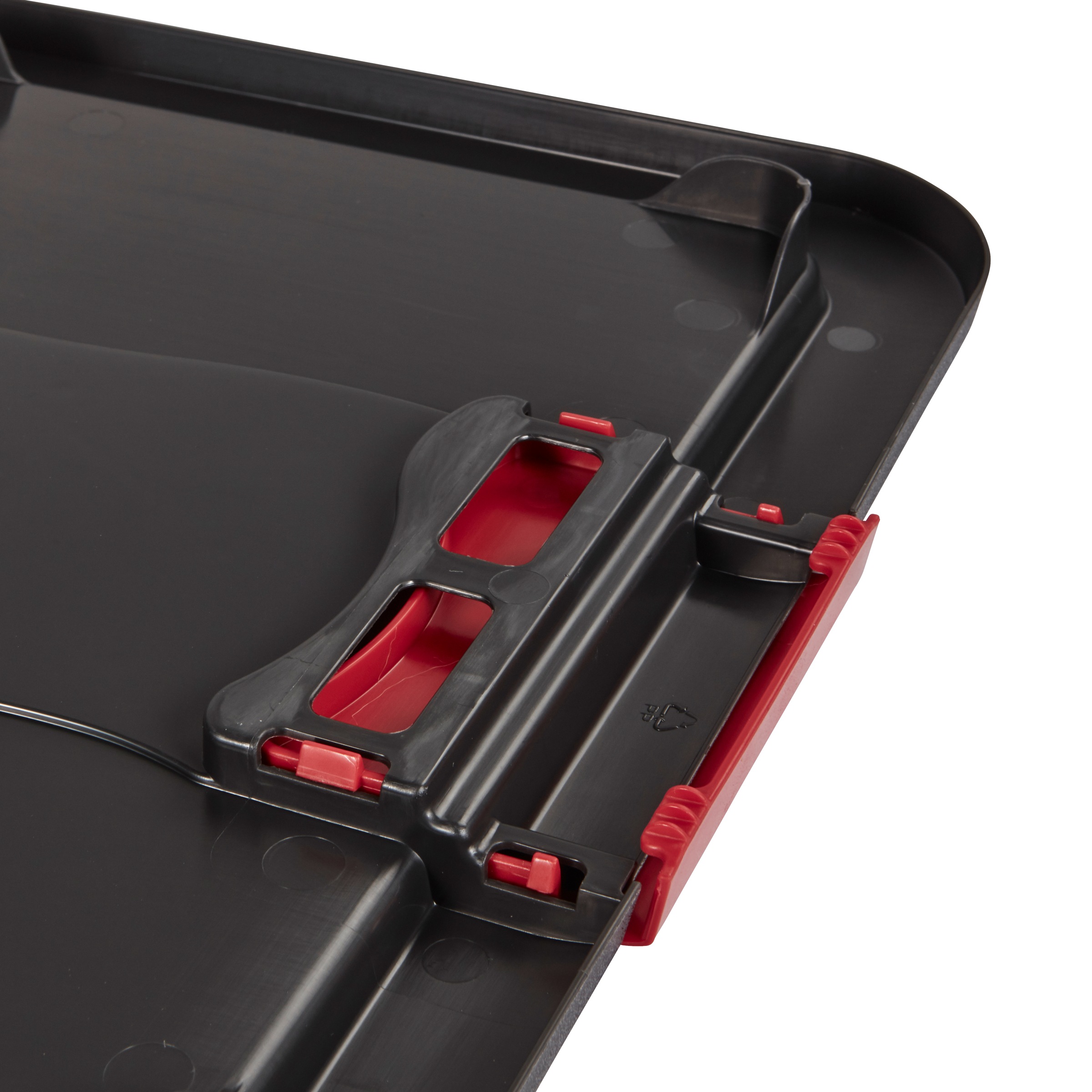 keeeper Transportbehälter »eckhart, 5er Set Transporbox, 24 L, 39,5 x 29,5 x 30 cm« 29,5 cm breit 30 cm hoch 39,5 cm lang Set, 5 Stk. tlg. seitl. Clips, Griffe am Boden, stoßfeste Seitenwände, robuster Deckel