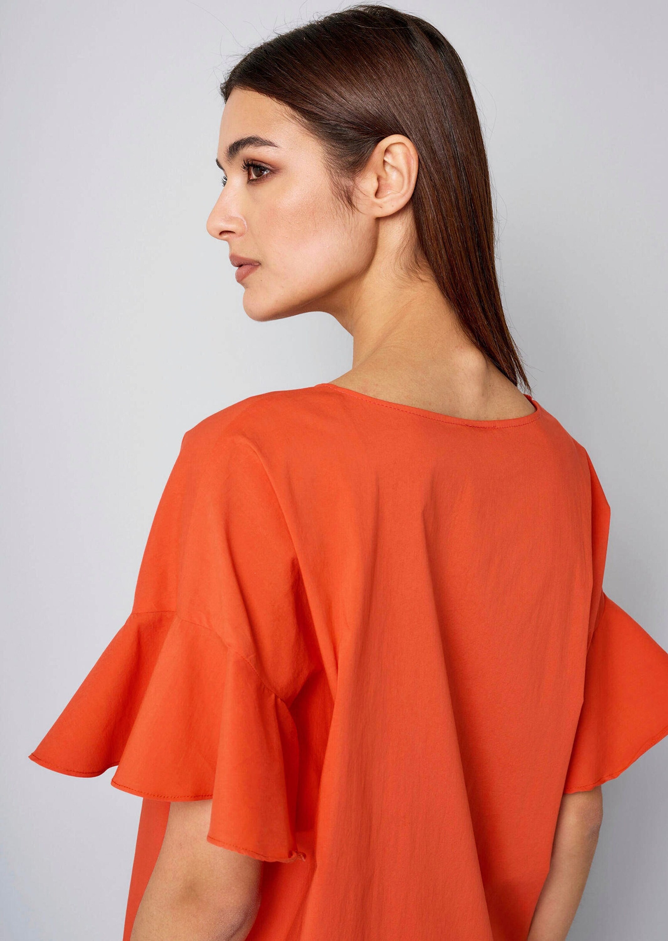 Alba Moda Kurzarmbluse »Bluse Bluse mit V-Ausschnitt«