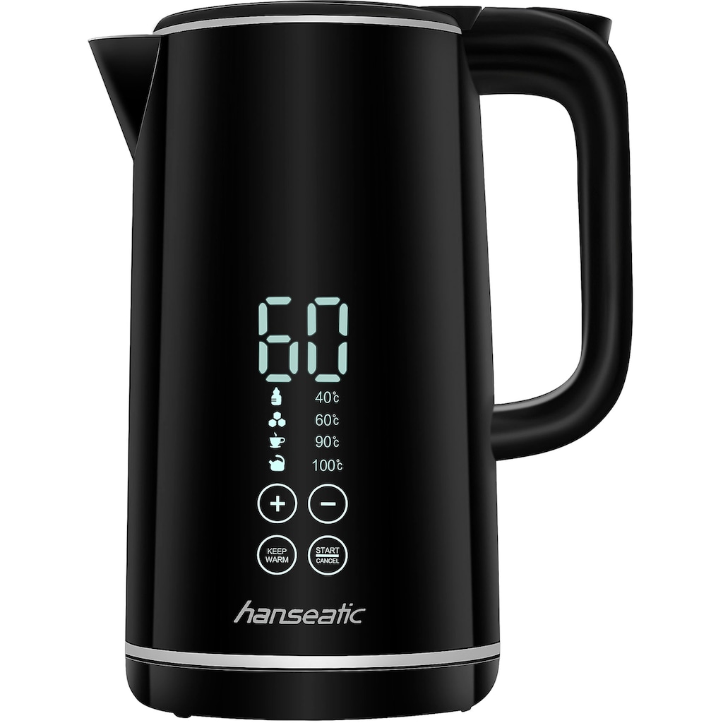 Hanseatic Wasserkocher »62544913«, 1,7 l, 2200 W